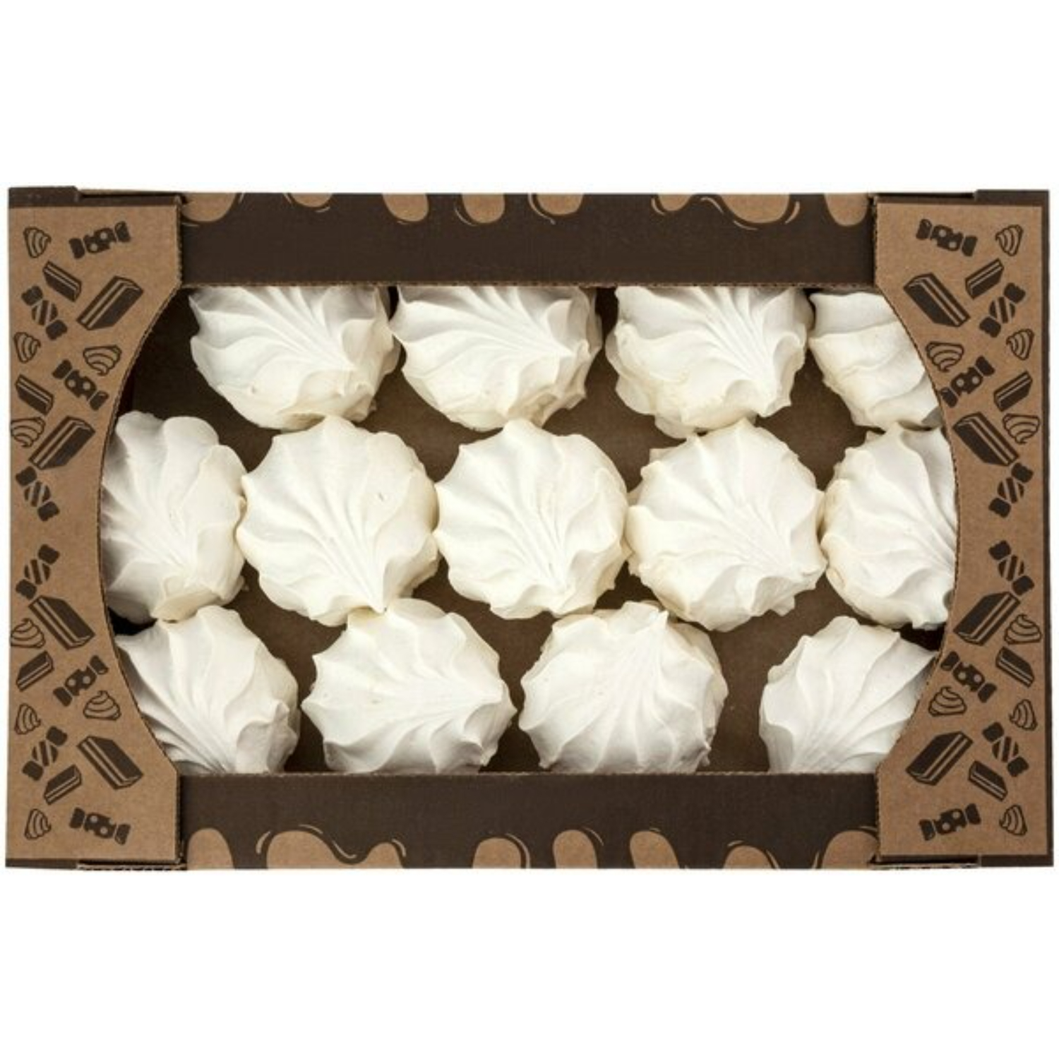 Зефир Любимая Кубань классический с соком яблока 0,8 кг