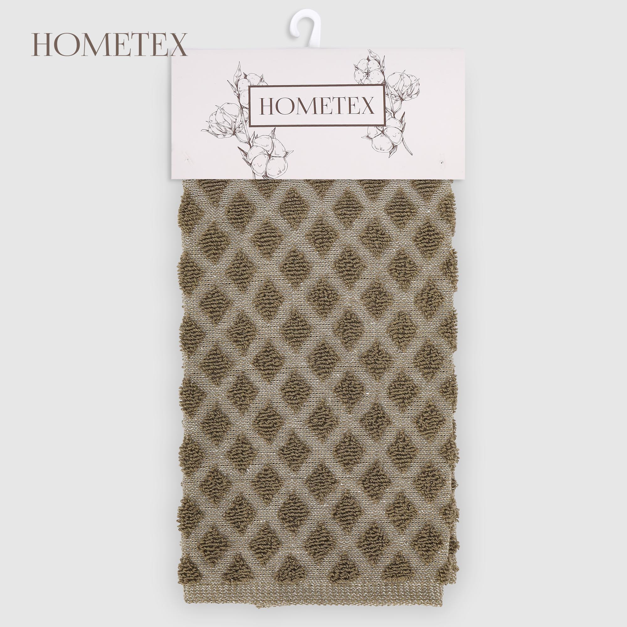Полотенце Hometex royal ромбы 40х60 см 149₽