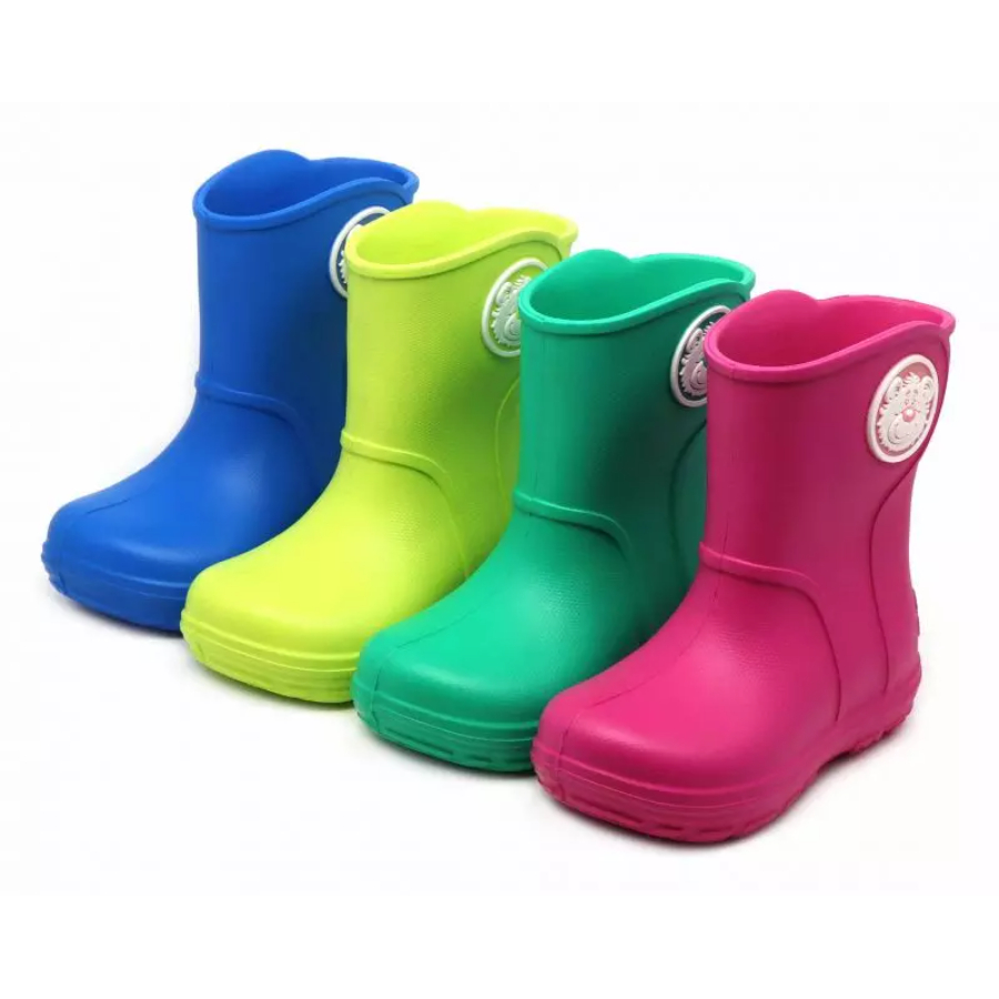 Обувь детская сапоги Lucky Land 3858B-R-EVA лайм р24 599₽