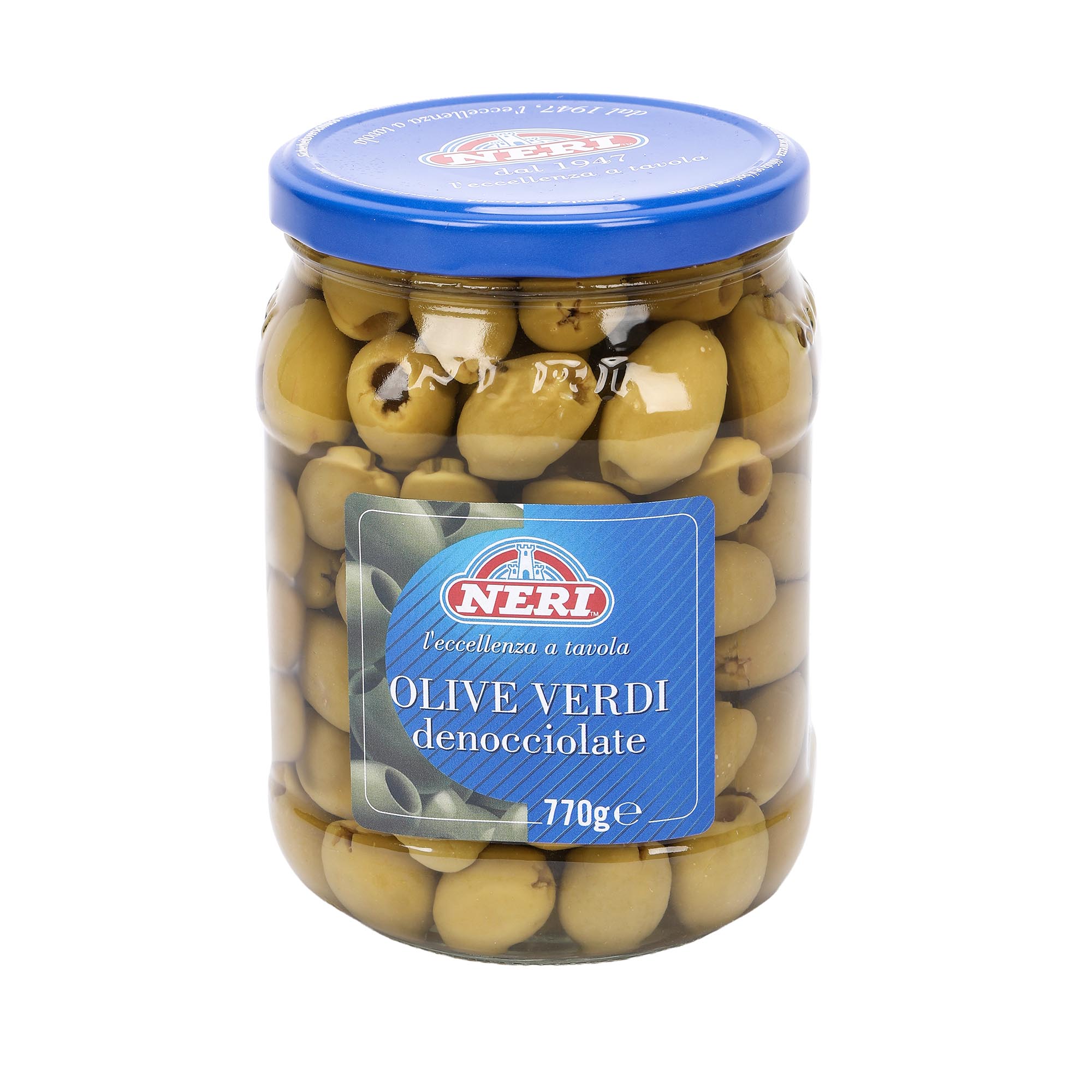 Оливки без косточек Neri в рассоле 770 г 999₽