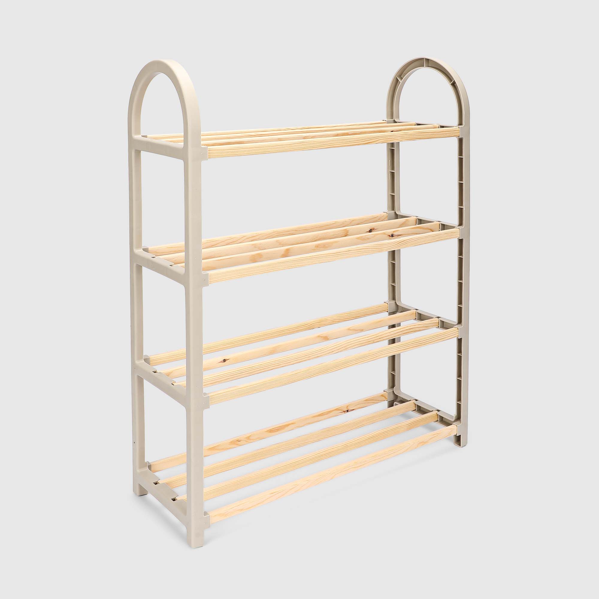 Этажерка для обуви Fixwood Fix-2040 бежевая 51х19х65 см