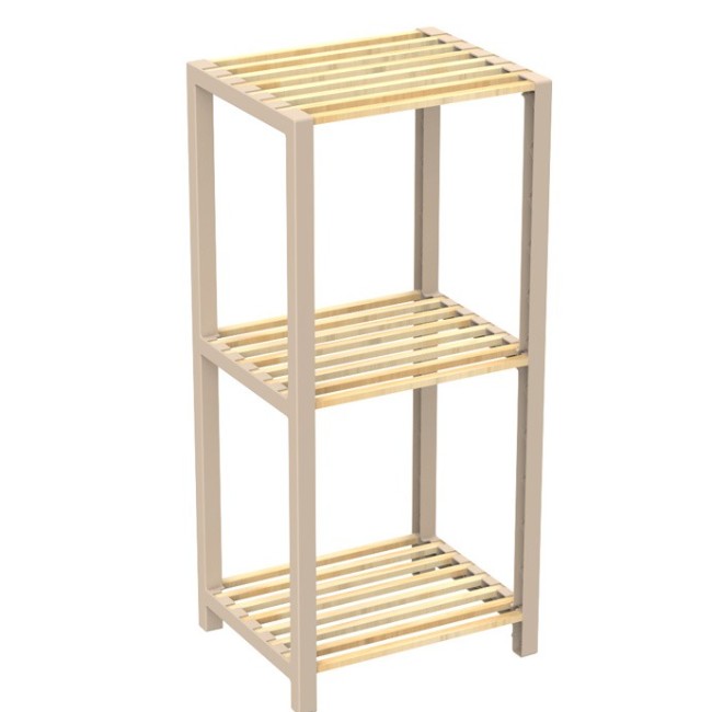 Стеллаж для хранения Fixwood Fix-2003 бежевый 35х29х78 см