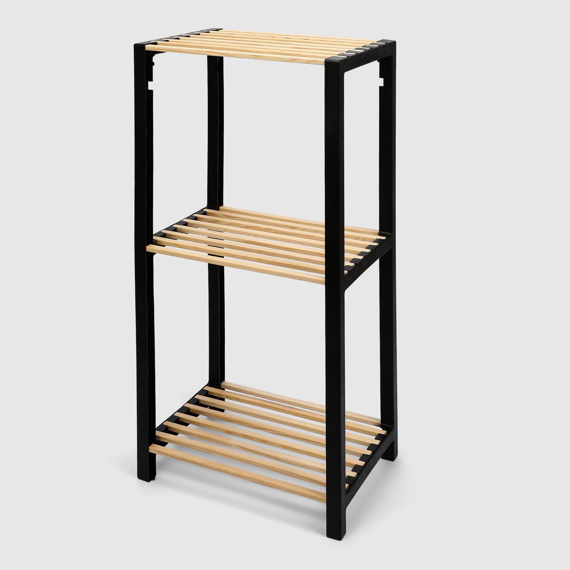 Стеллаж для хранения Fixwood Fix-2003 чёрный 35х29х78 см