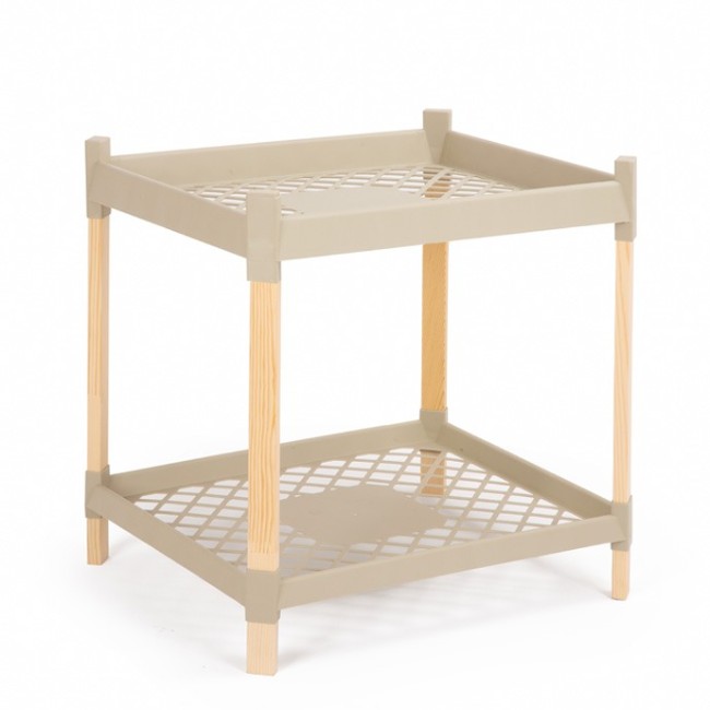 Этажерка для хранения Fixwood Fix-2000-2 бежевая 44х37х44 см