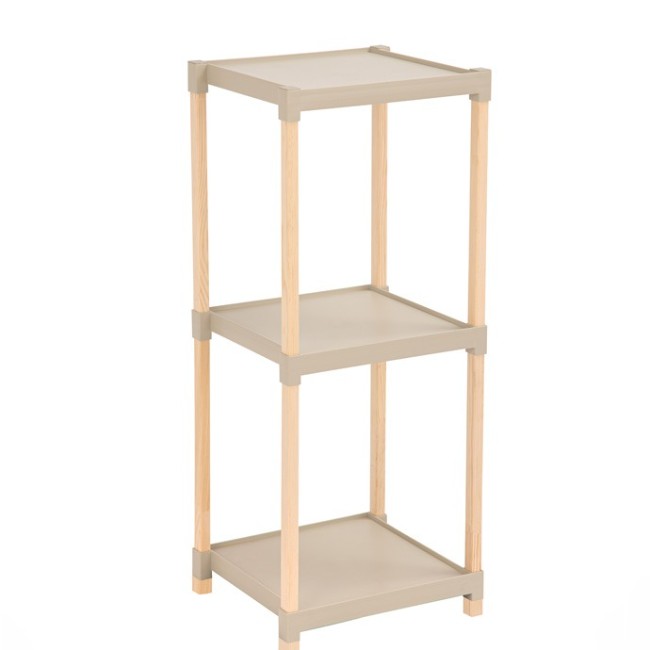 Этажерка для хранения Fixwood Fix-2011-3 бежевая 28х25х72 см