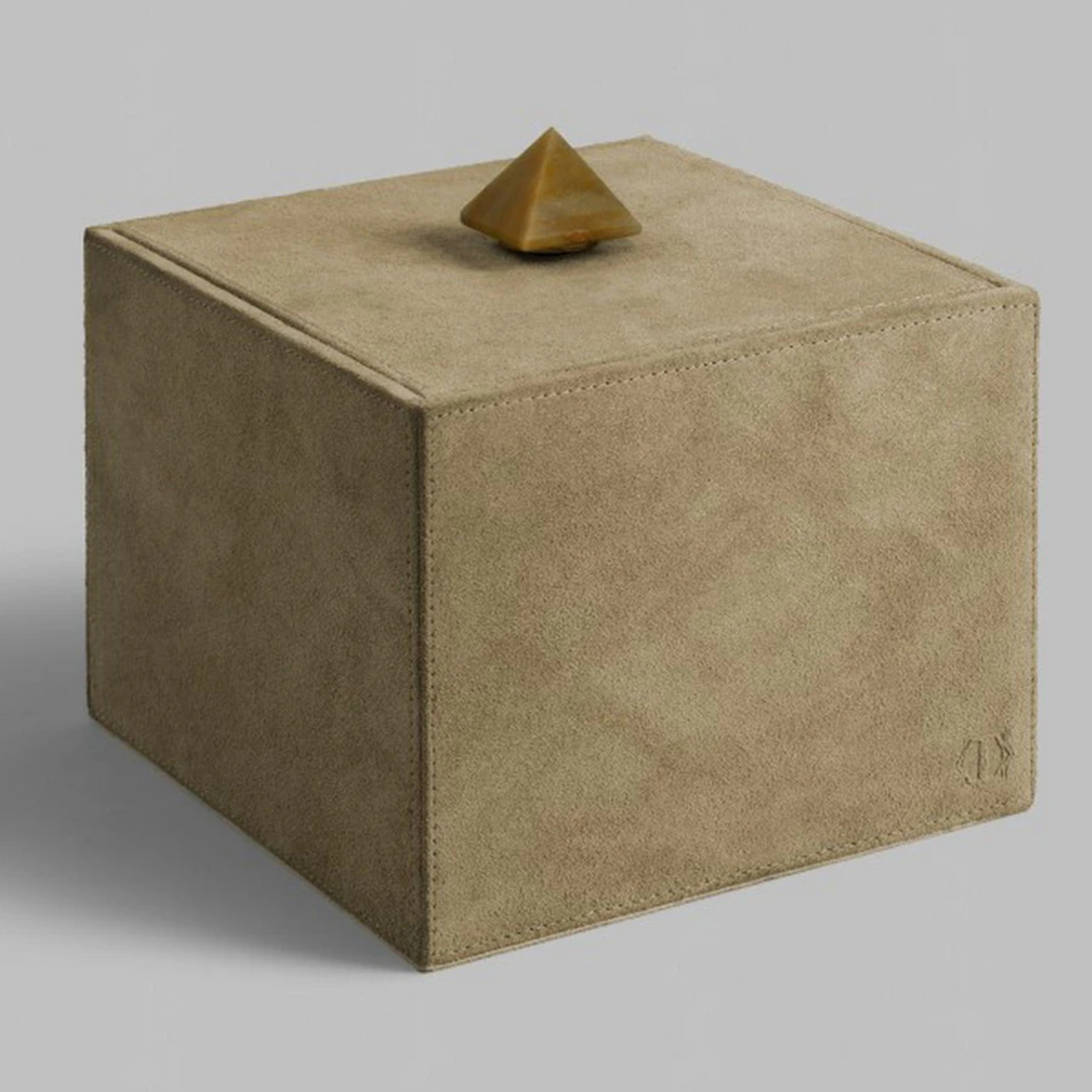 Шкатулка Togas Мелонно песочная 20x20x16 см