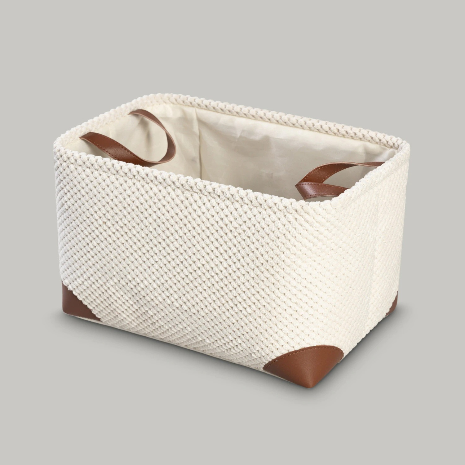 Корзины Prime Prive набор для хранения Лейф экрю коричневый 3 предмета 3699₽