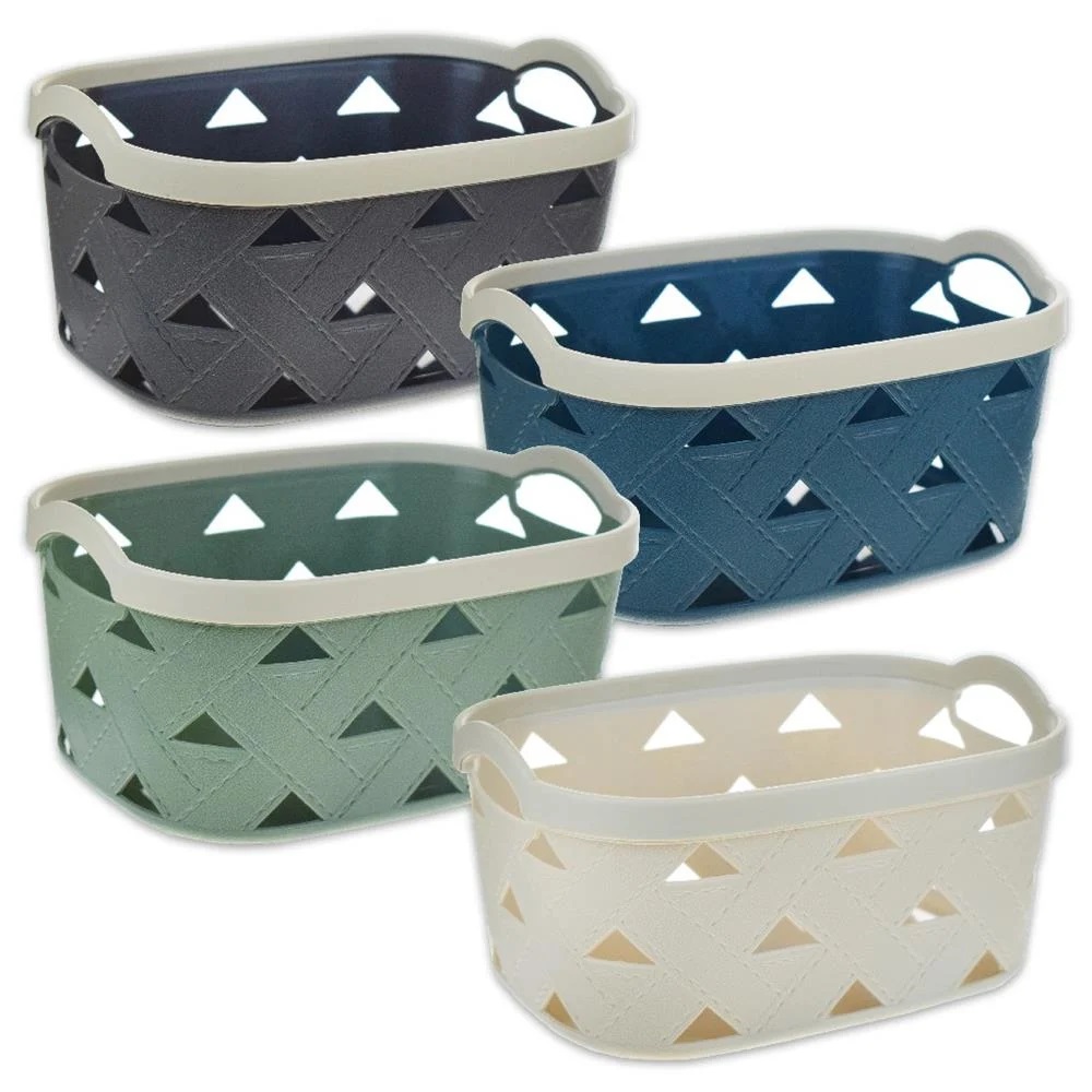 Корзина для хранения Sun Plastik 106 л 373х256х147 см в ассортименте 409₽