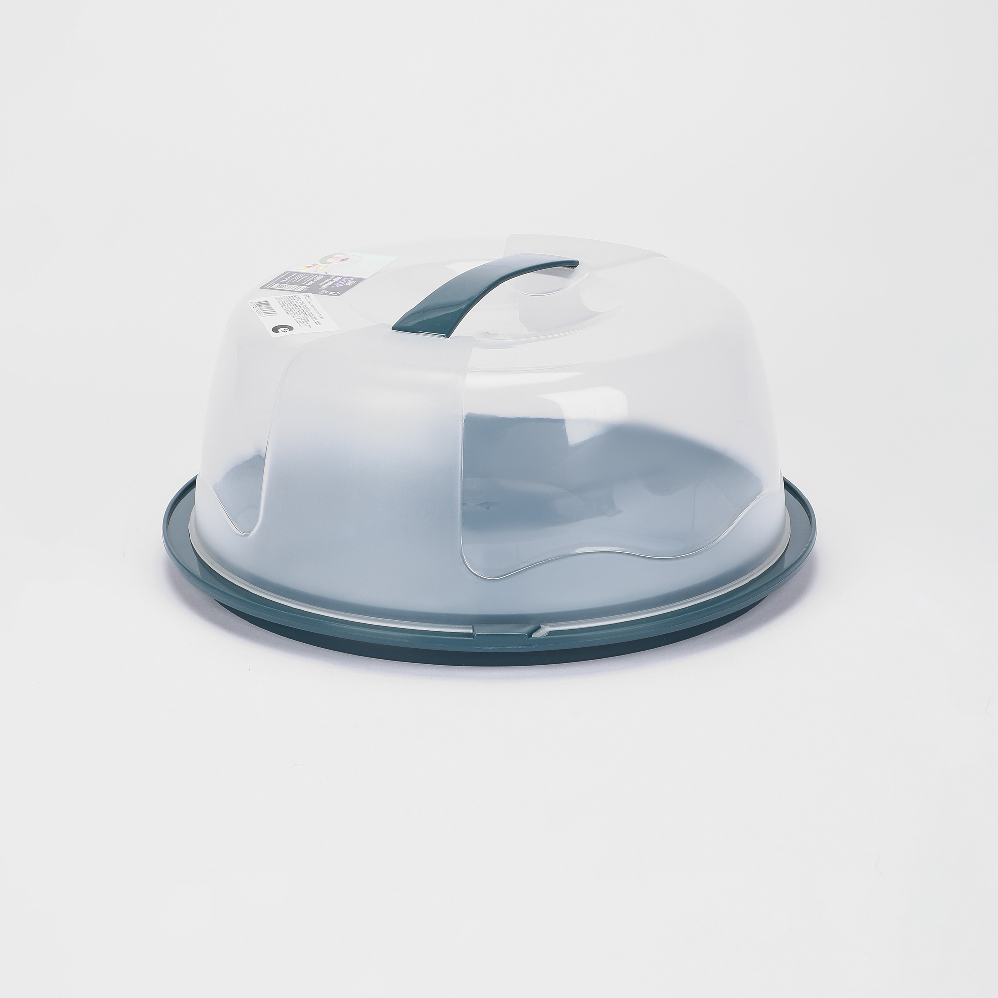 Тортница с крышкой Sun Plastik star 30 см пластиковая