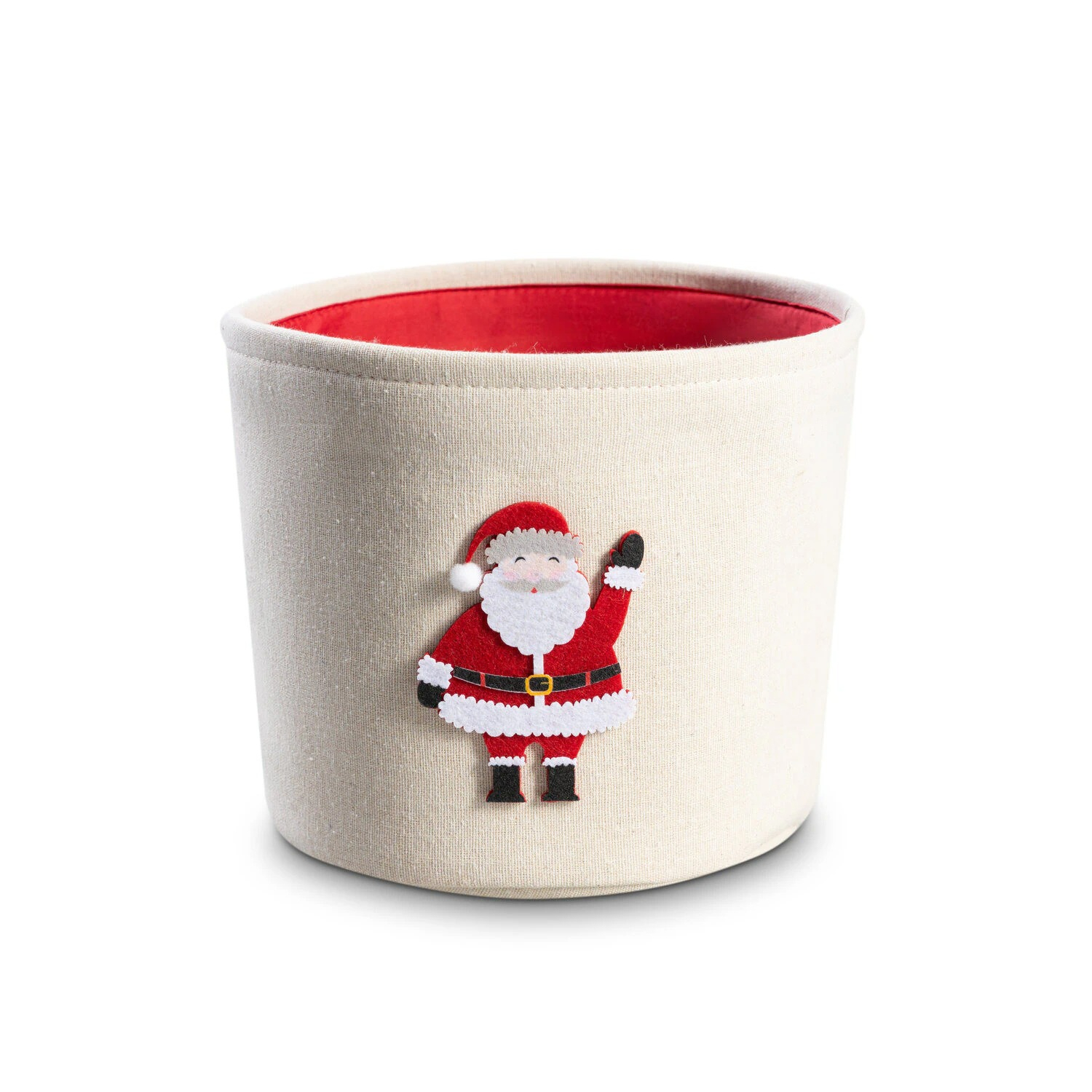 Корзина для хранения Dome Юлети бежевая красная 899₽