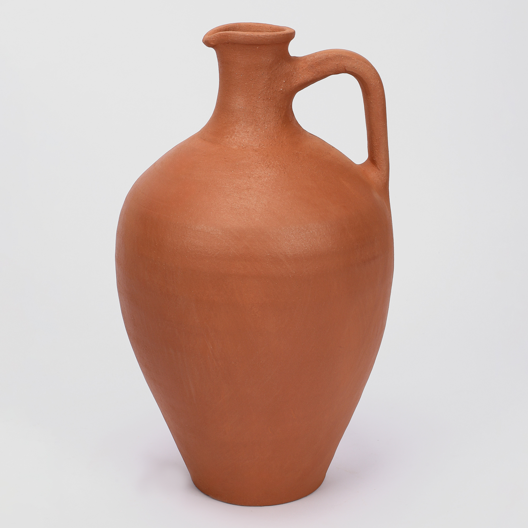Кувшин глиняный Flora с ручкой 35 см