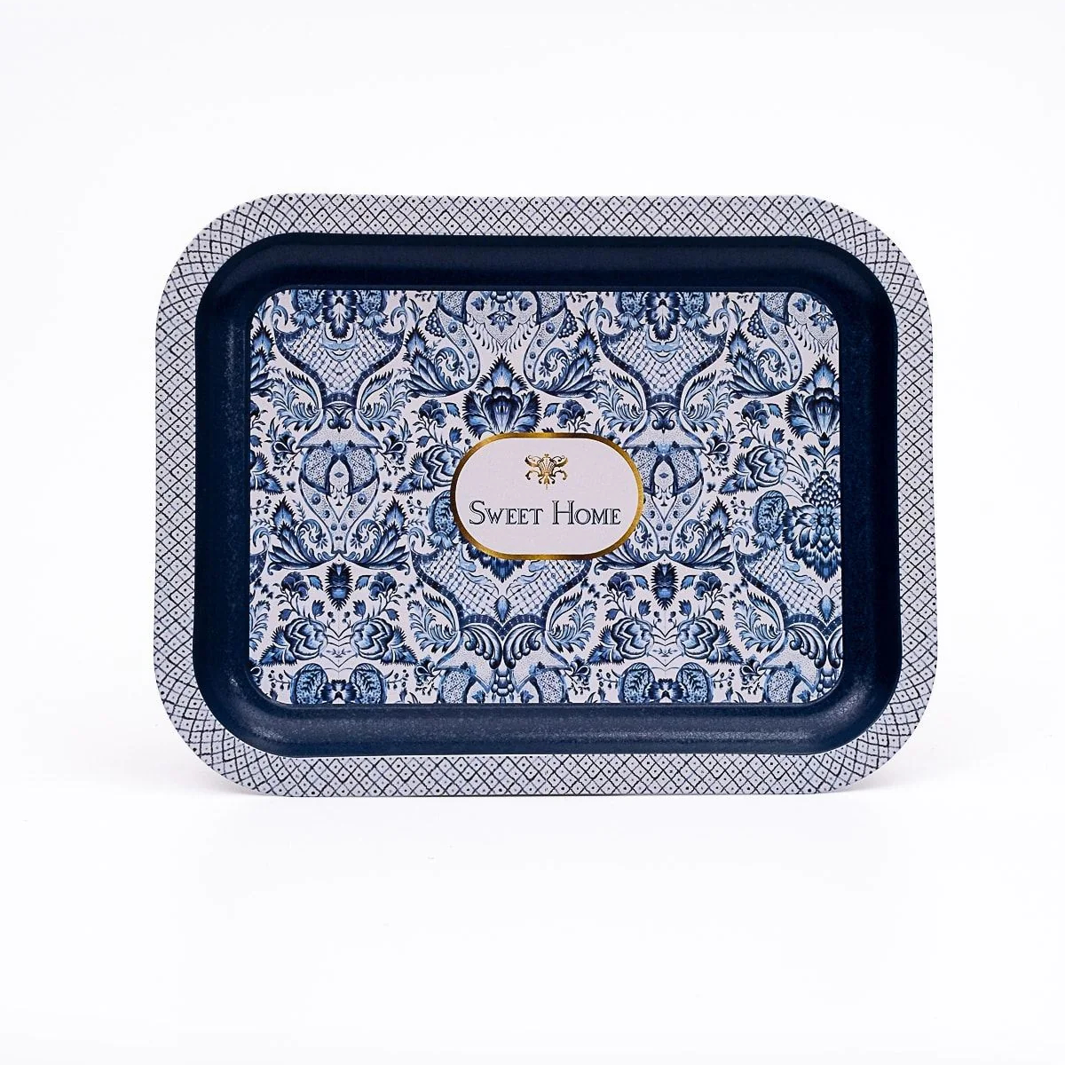 Поднос малый Evle blue & white ee1617n