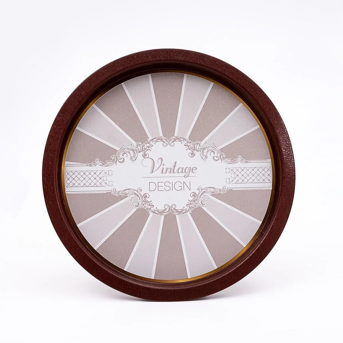 Поднос круглый Evle floral d315