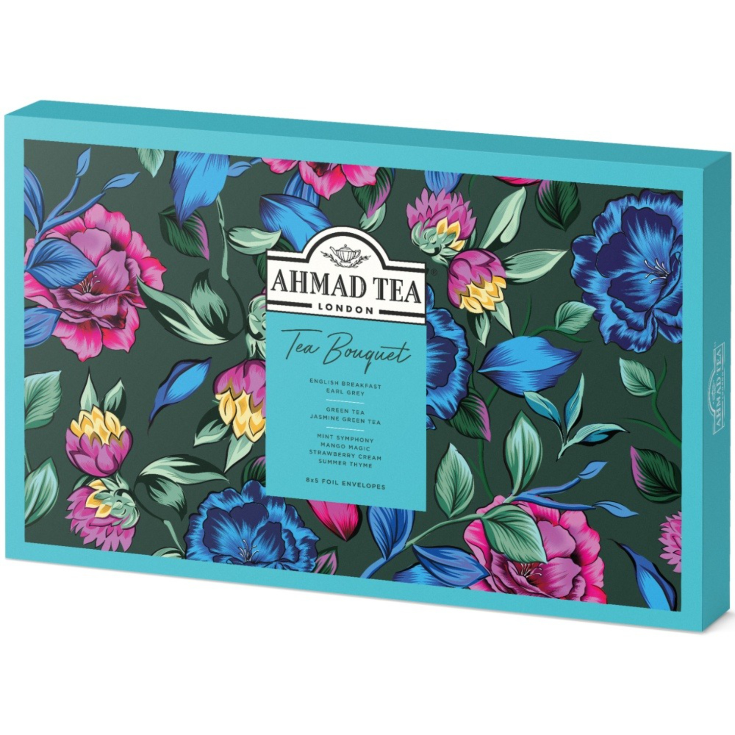 Чай Ahmad Tea чайный букет 8 вкусов 40 пакетиков 339₽