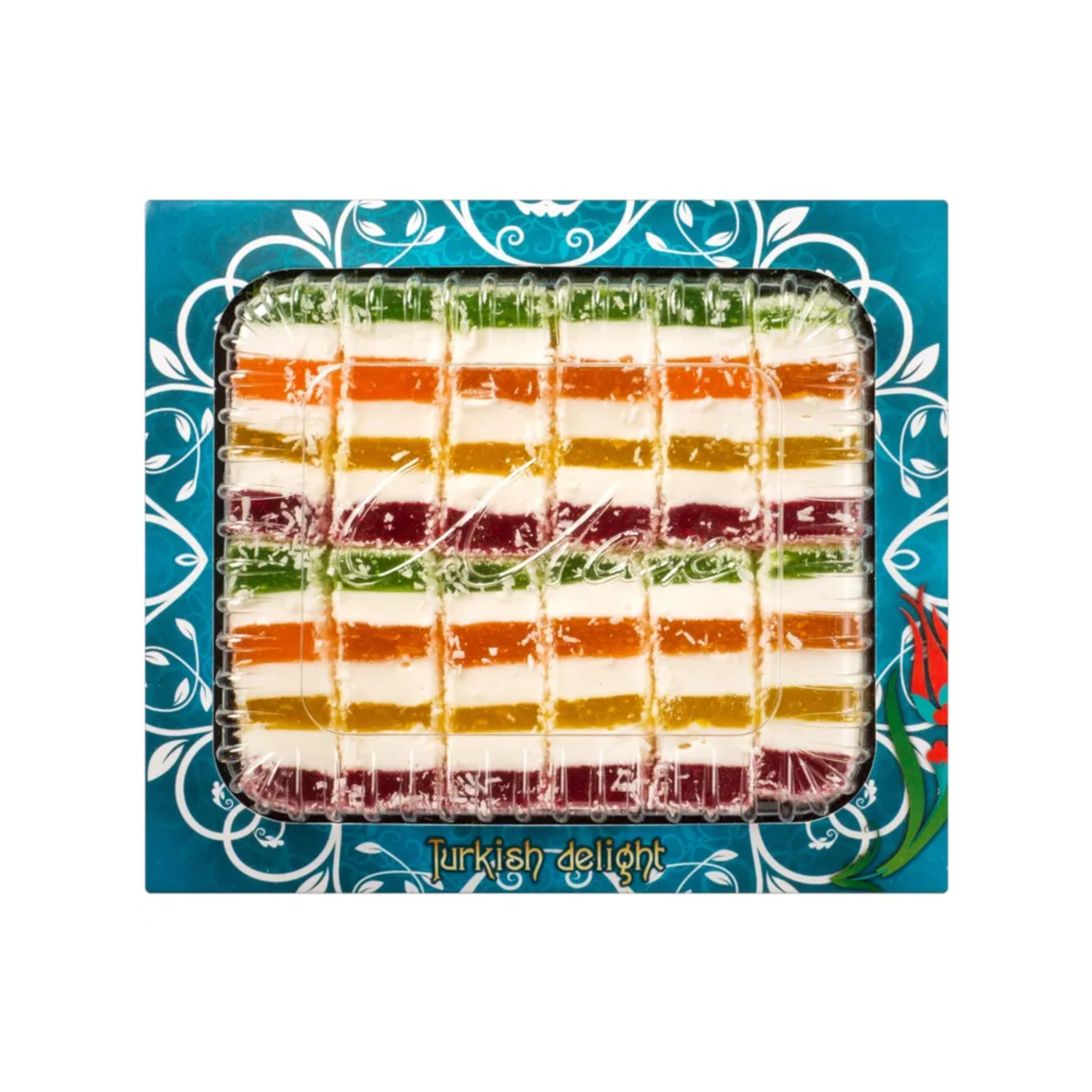 Лукум раду га Восточные сладости фруктовое ассорти 300 г