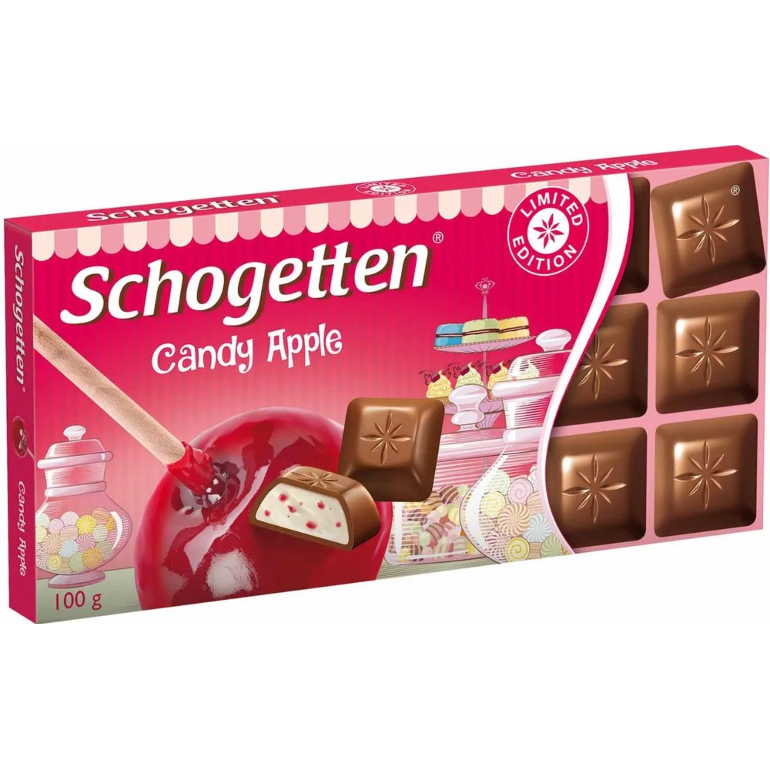 Шоколад молочный Schogetten baked apple 100 г 329₽