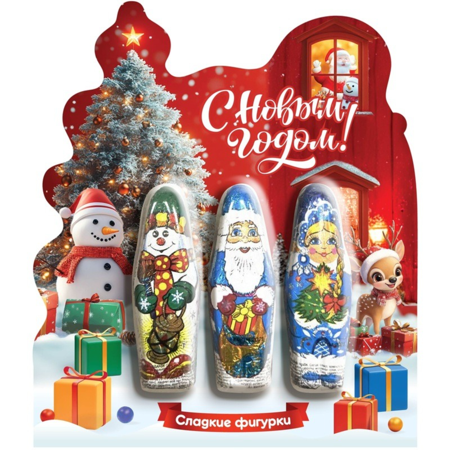 Набор новогодний Сладкая Сказка в блистере 54 г
