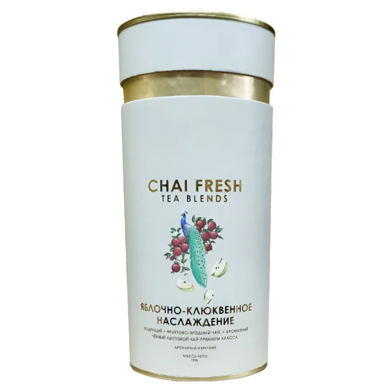 Чай чёрный Chai Fresh яблочно-клюквенное наслаждение 100 г 299₽