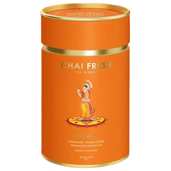 Чай чёрный Chai Fresh индийский масала 100г 299₽