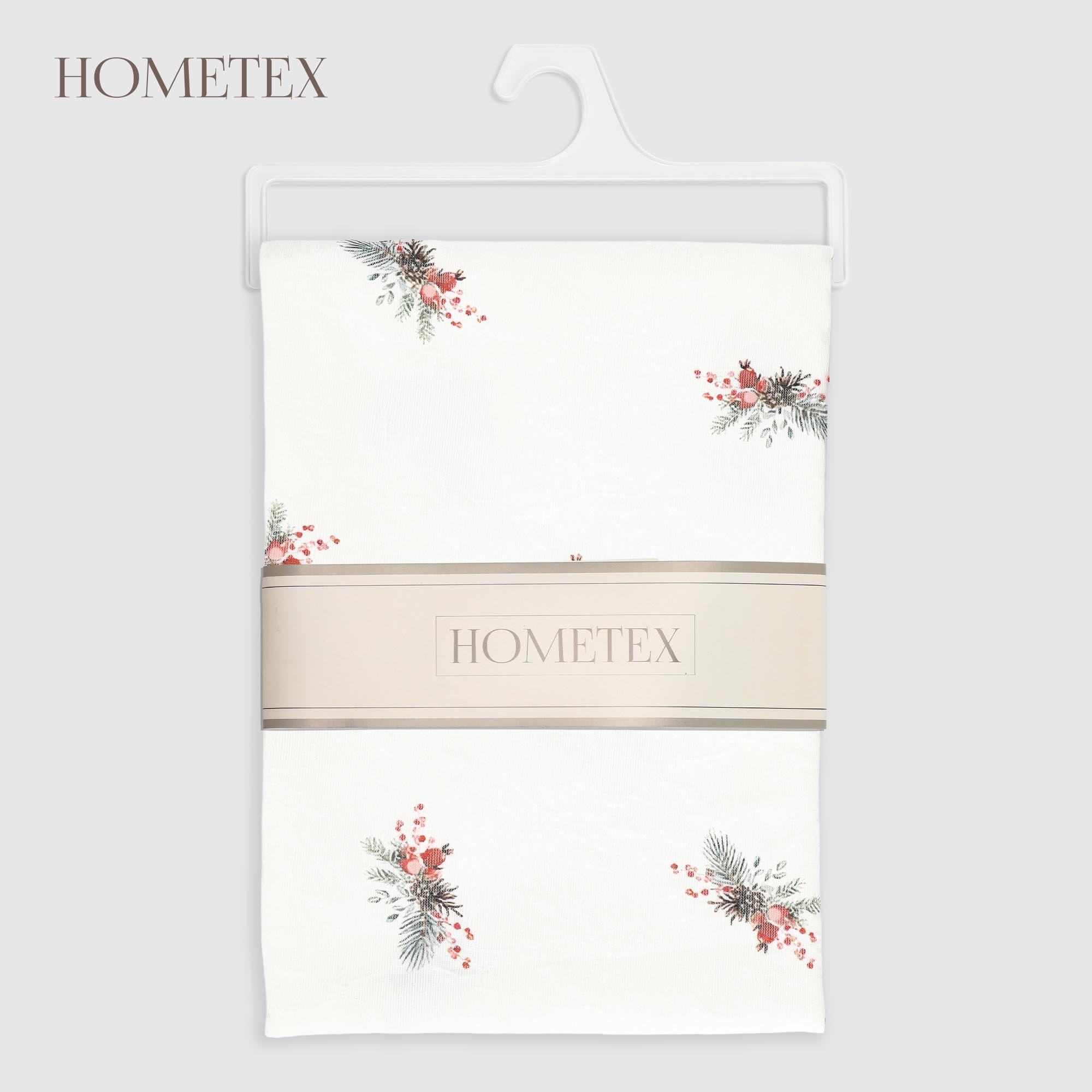 Скатерть Hometex снежная ночь хлопокполиэстер d160 см 2290₽