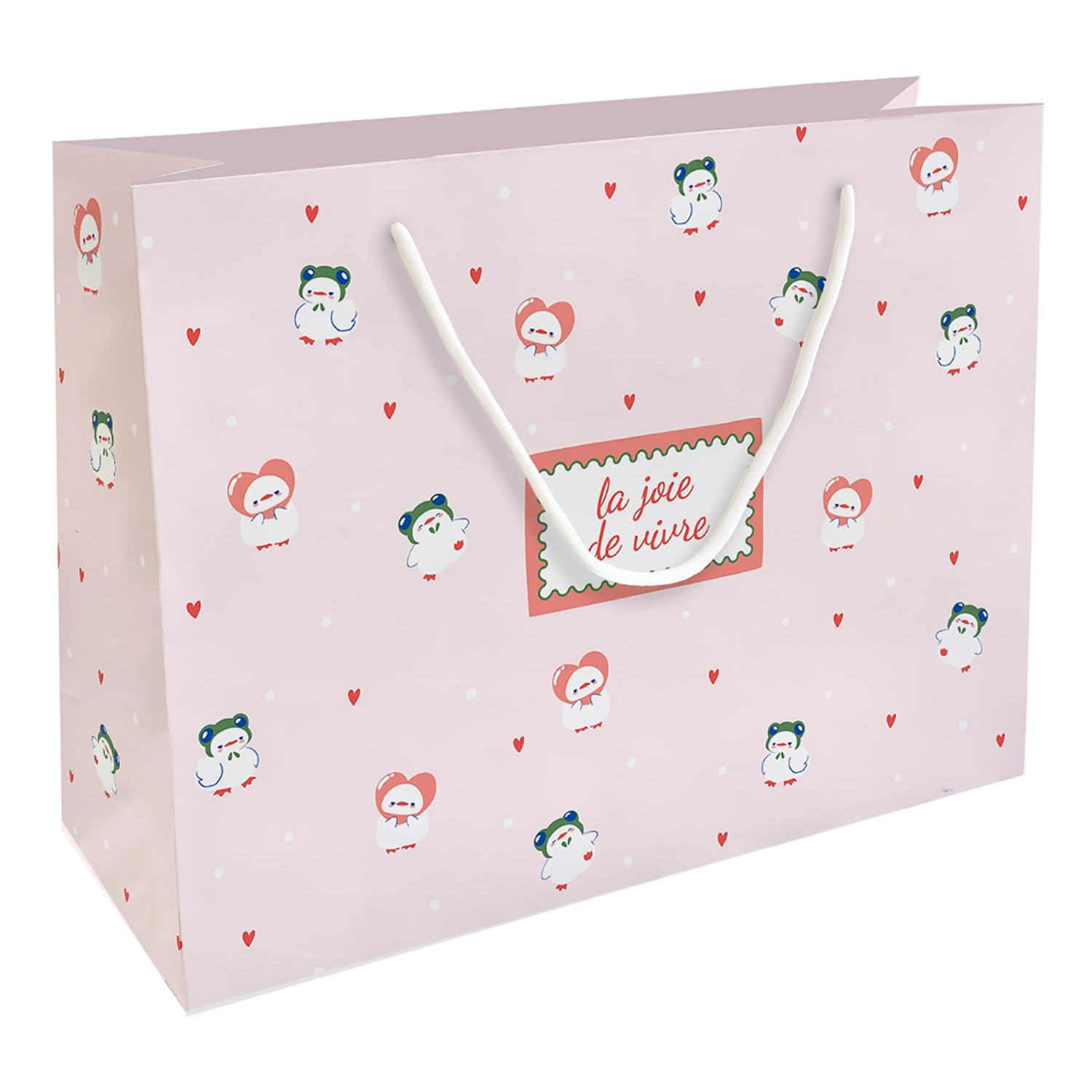 Пакет подарочный Be Smart Love розовый 36х26 см 259₽