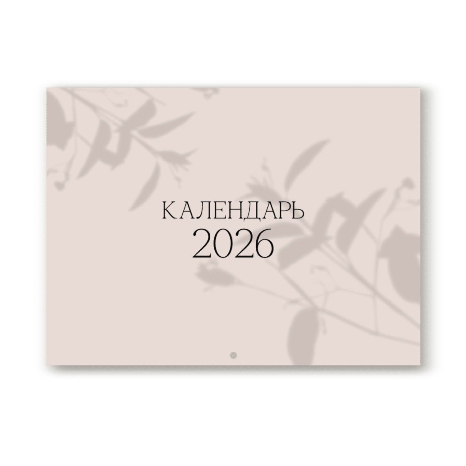 Календарь Be Smart 2026 Shadow 12 листов 30х22 см 459₽