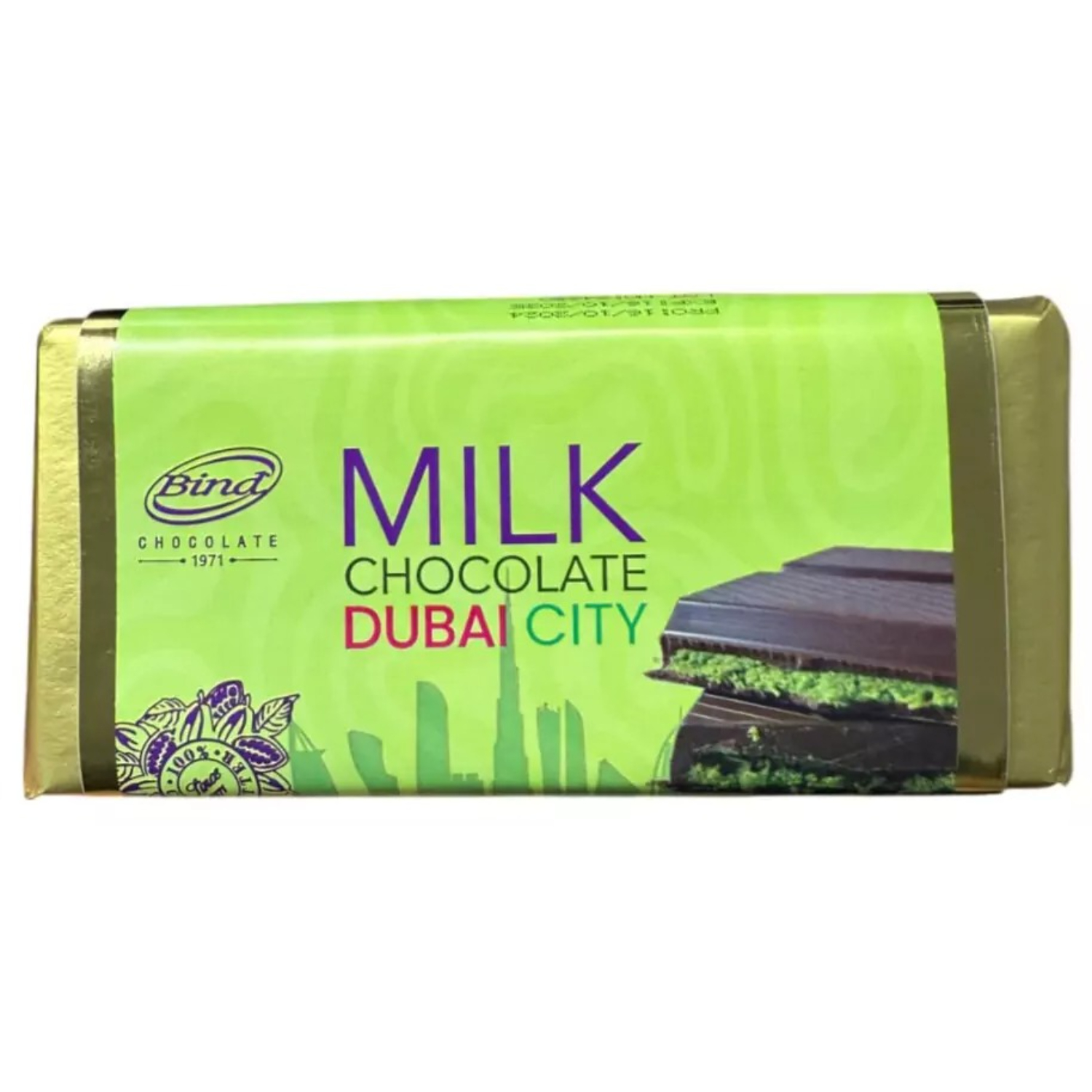 Шоколад молочный Bind Дубайский шоколад 200 г 989₽
