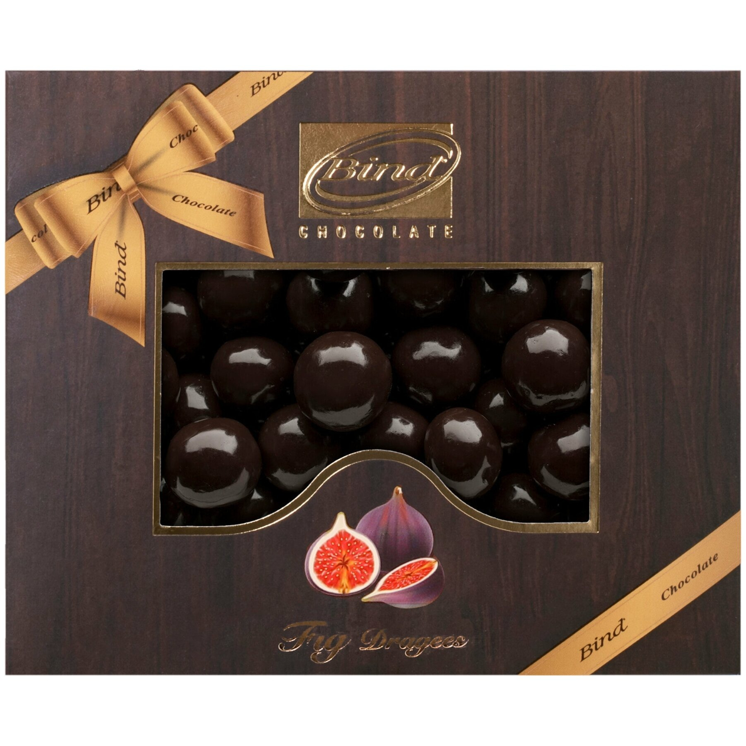 Драже Bind инжир в тёмном шоколаде 100 г