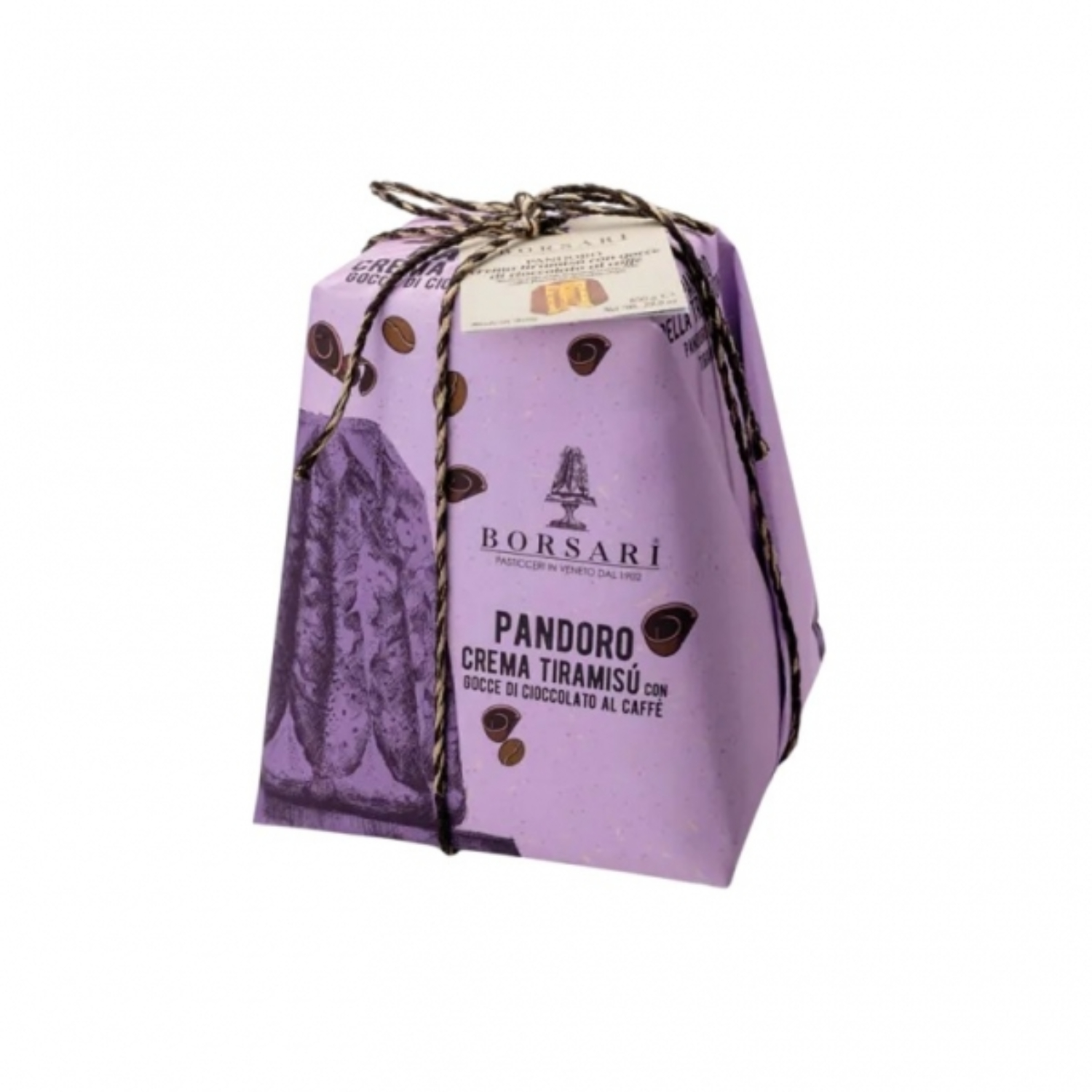 Кекс Borsari Pandoro с кремом тирамису 850 г 4290₽