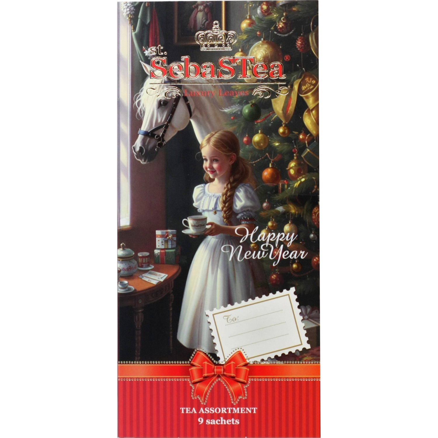 Чай Sebas-Tea ассорти девочка с лошадью 15 г