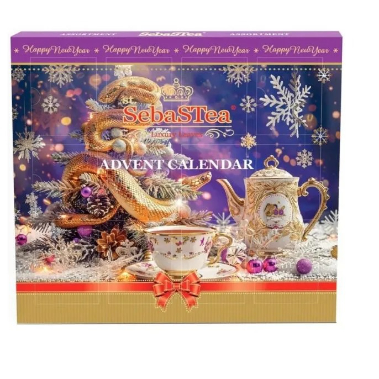 Чай Sebas-Tea advent calendar чаепитие 24 пакетика 38 г 449₽