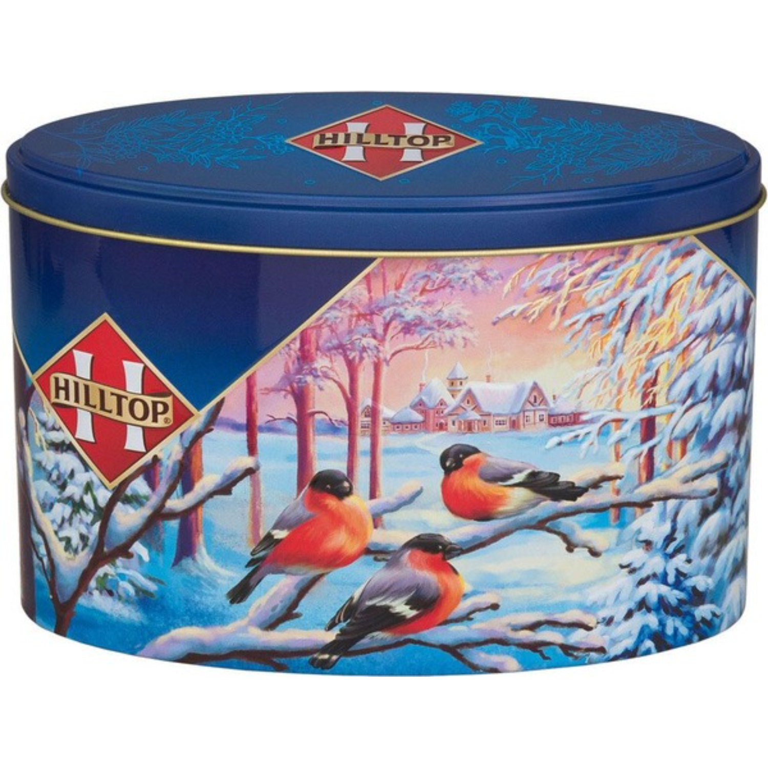 Чай чёрный Hilltop снегири в лесу 100 г