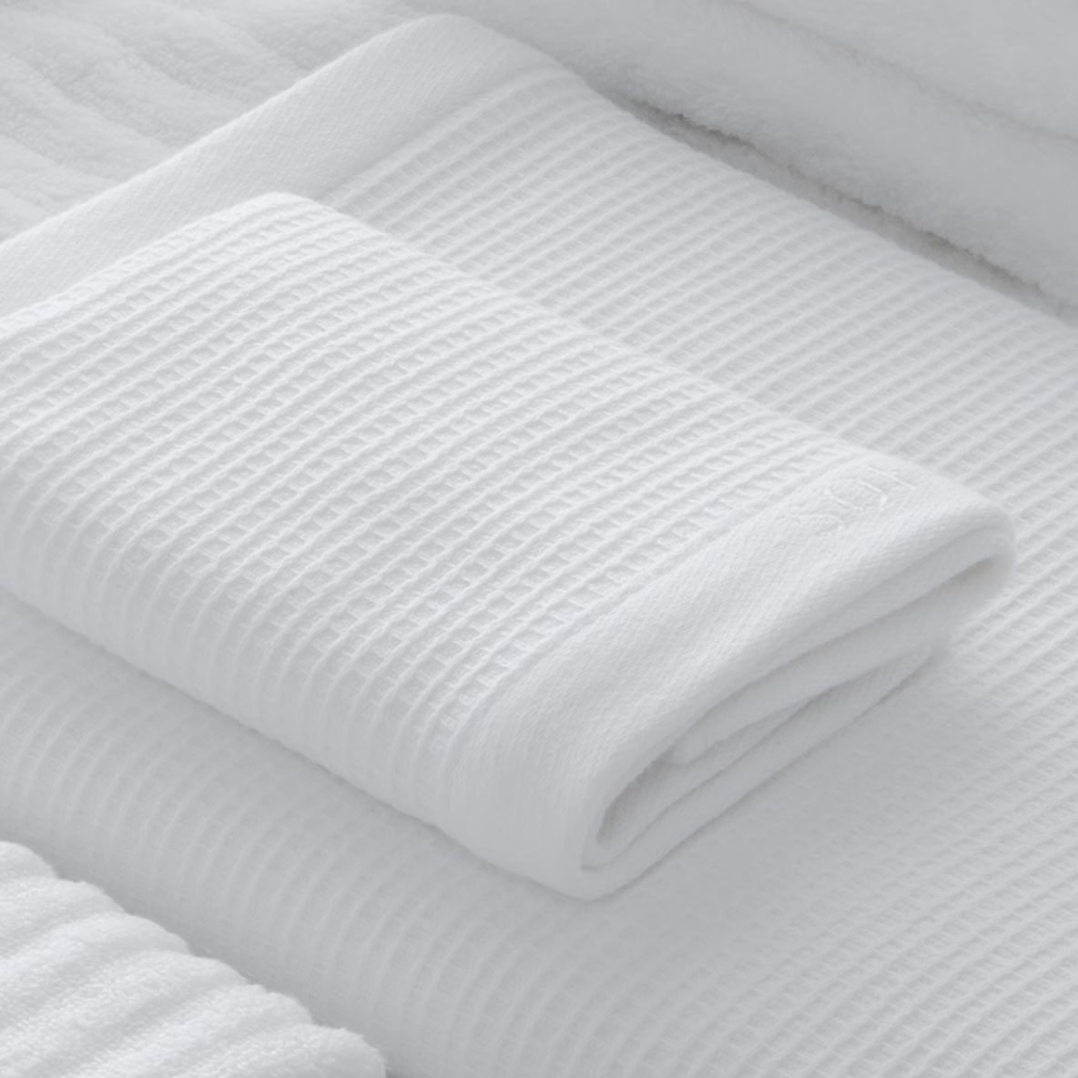 Полотенце Soft Silver Double touch Альпийский снег 30х30 см