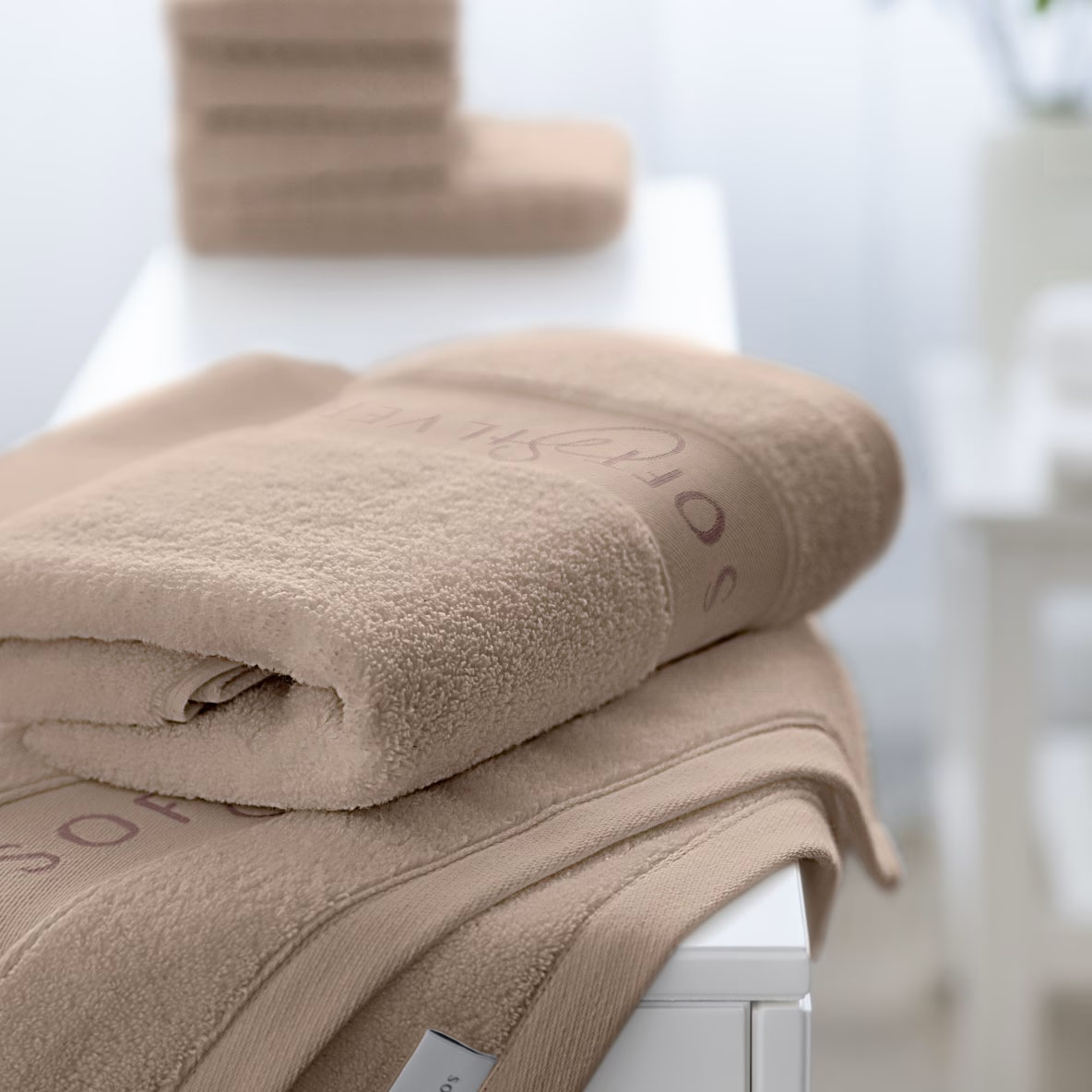 Полотенце Soft Silver Silver Песчаный берег 50х90 см