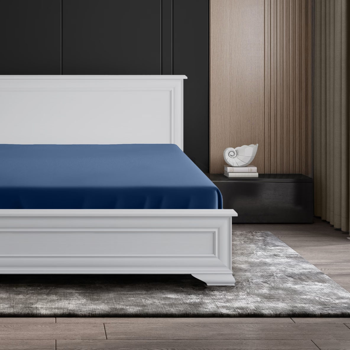 Простыня на резинке Soft Silver Круиз 180х200х25 см