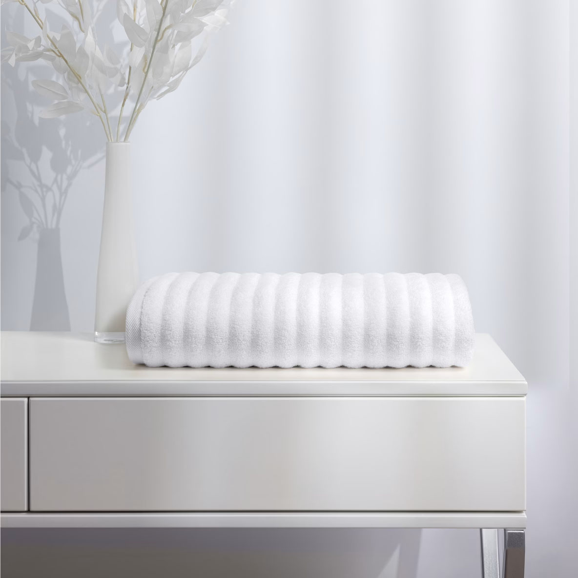 Полотенце Soft Silver 70х140 см Wave Tactile Альпийский снег