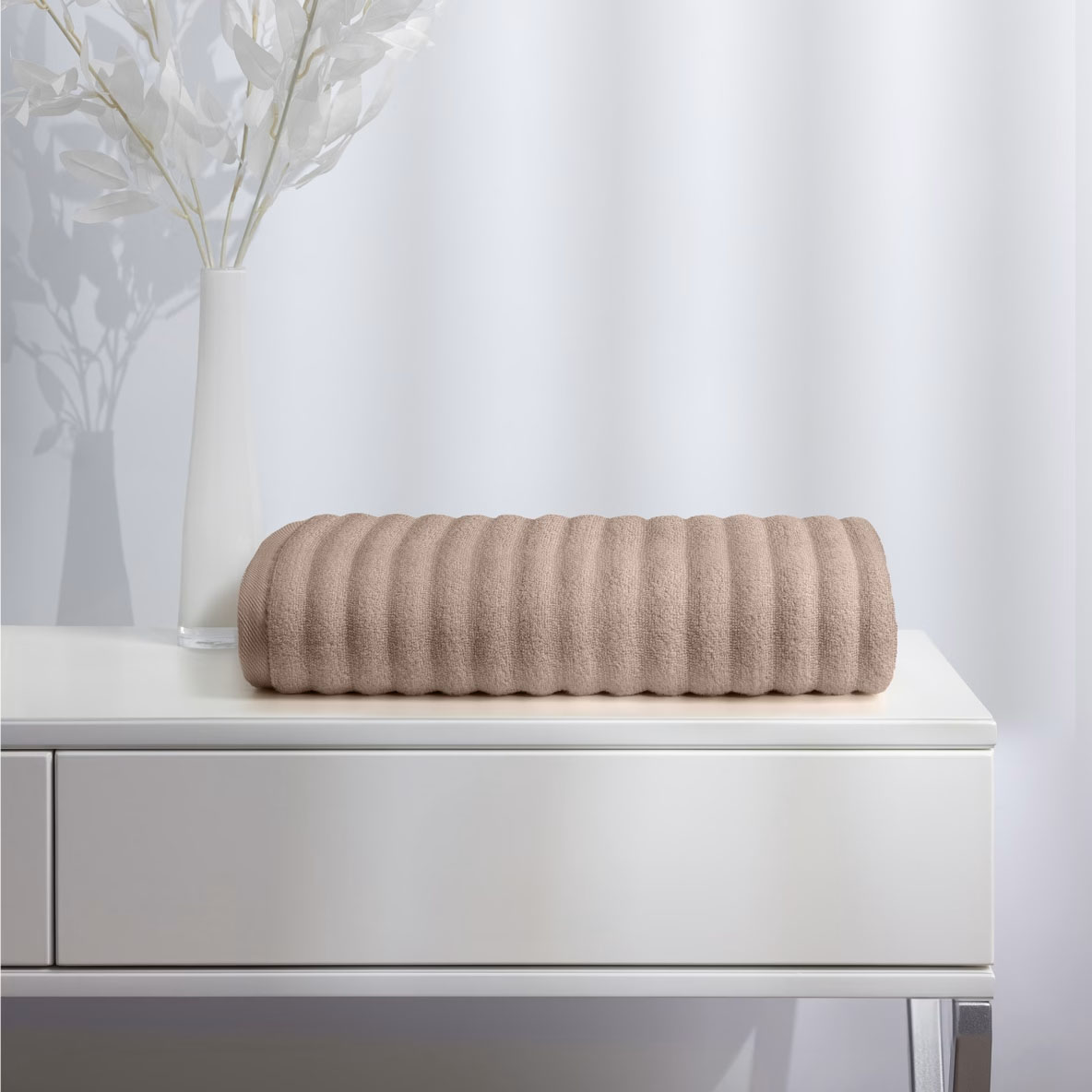 Полотенце Soft Silver 70х140 см Wave Tactile Песчаный берег