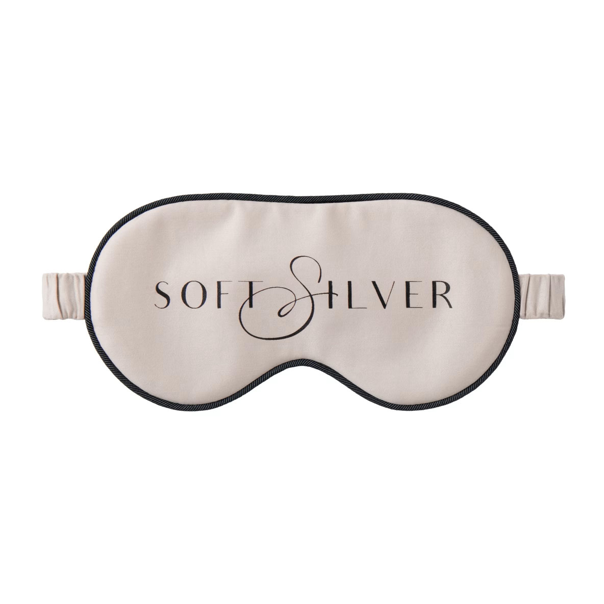 Маска для сна Soft Silver 23х10 см Песчаный берег (бежевый)