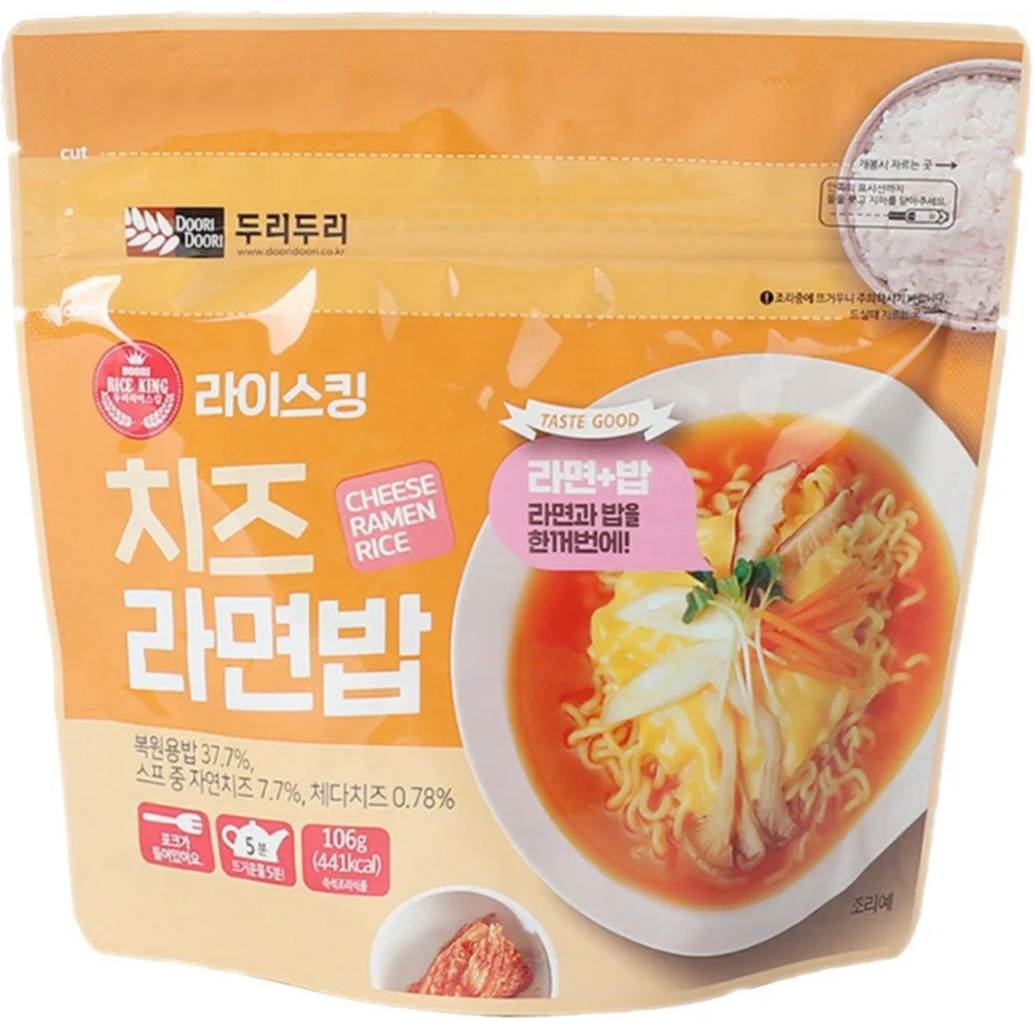 Рамен Doori doori с рисом сырный 102 г 399₽