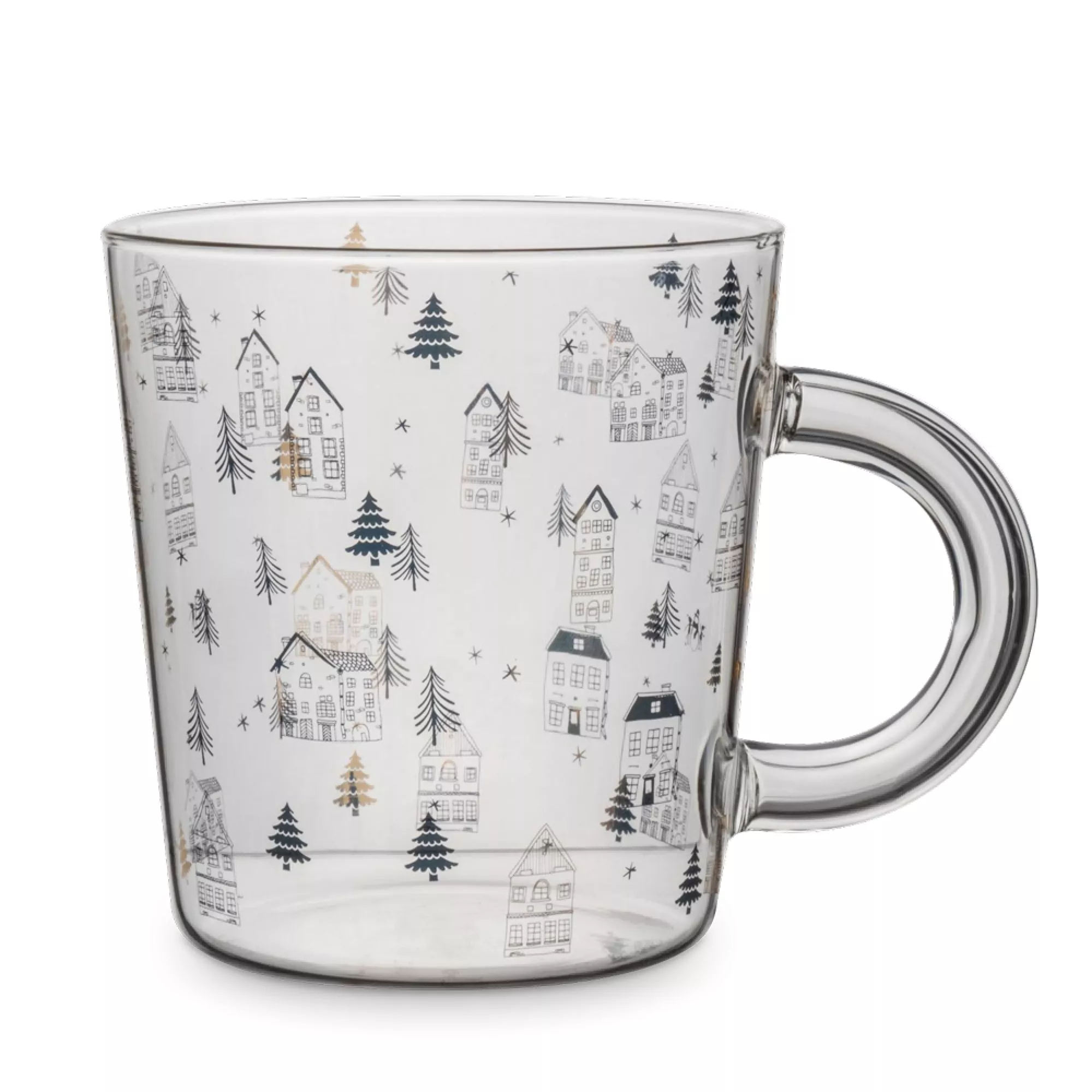 Кружка Anna Lafarg домики townlet 480 мл 1129₽