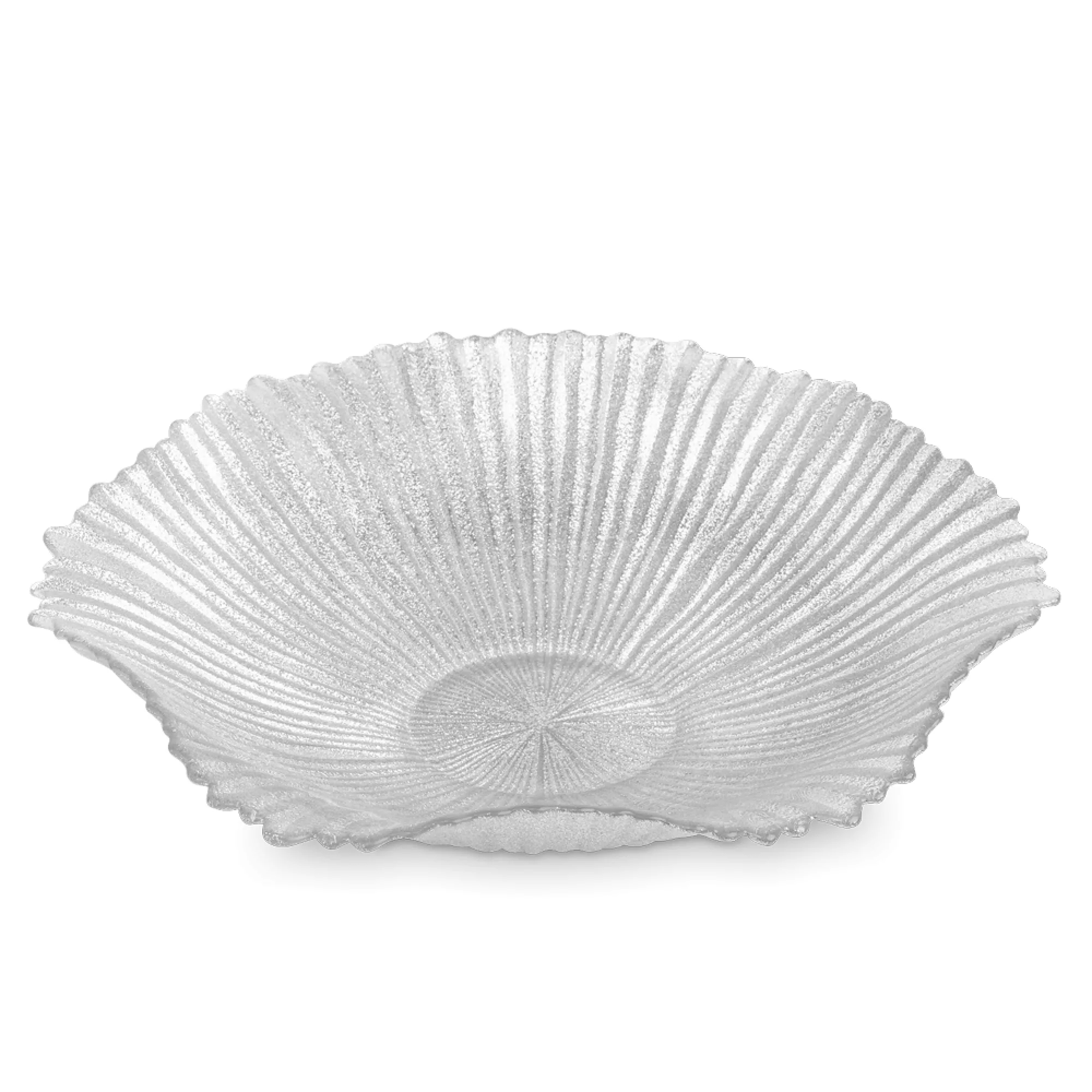 Ваза для фруктов Anna Lafarg avila 31,5х7 см серебристая