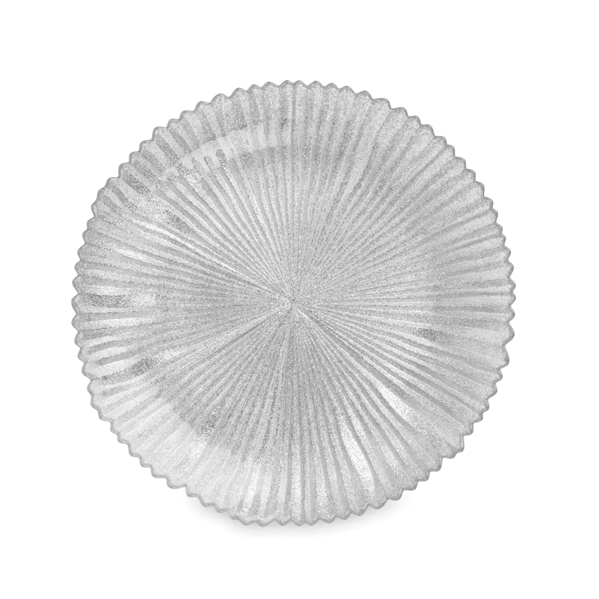 Тарелка закусочная Anna Lafarg avila 21 см серебристая