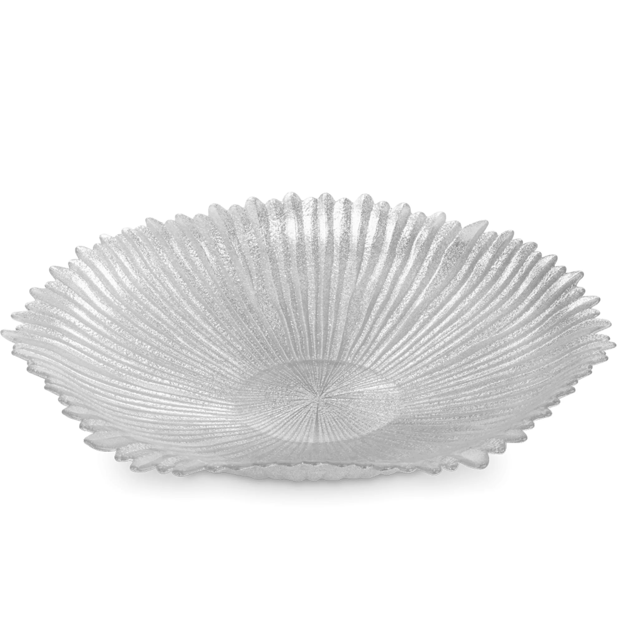 Ваза для фруктов Anna Lafarg avila 40,5х8,5 см серебристая