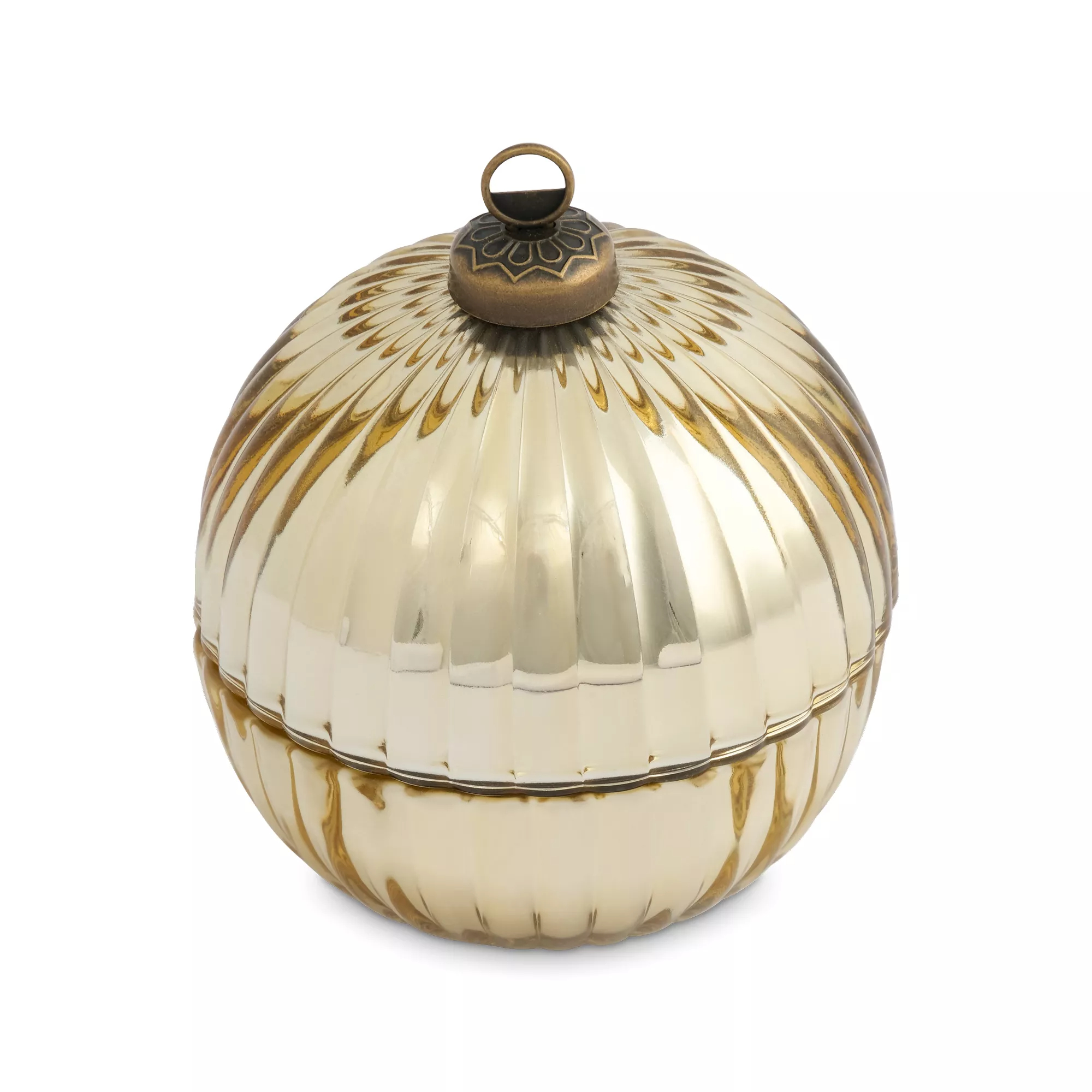 Емкость для сыпучих Anna Lafarg шар 13х11 см 180 мл шампань 1399₽