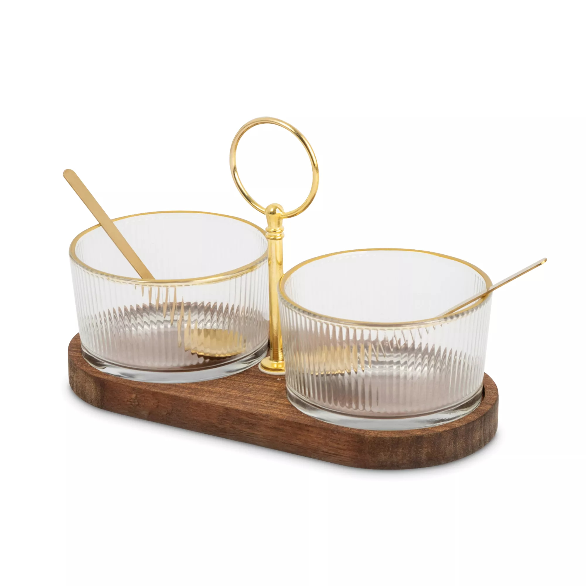 Набор Anna Lafarg sonnet вазочки для джема 2штложки золотые 1399₽