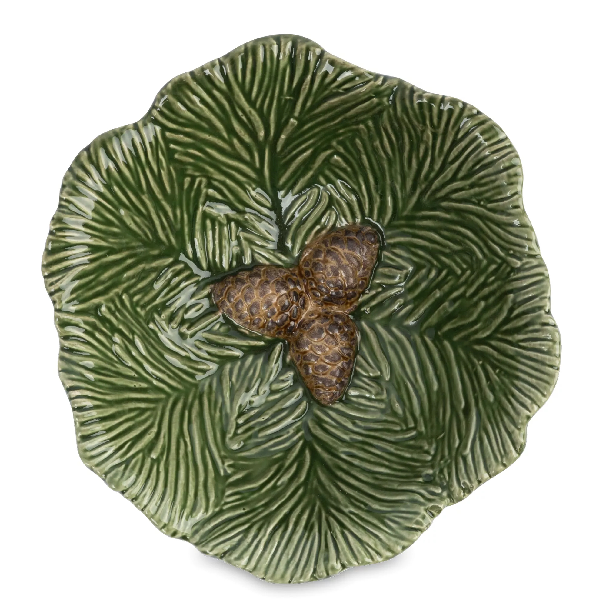 Салатник Anna Lafarg шишки на ветке 550 мл зеленый 999₽