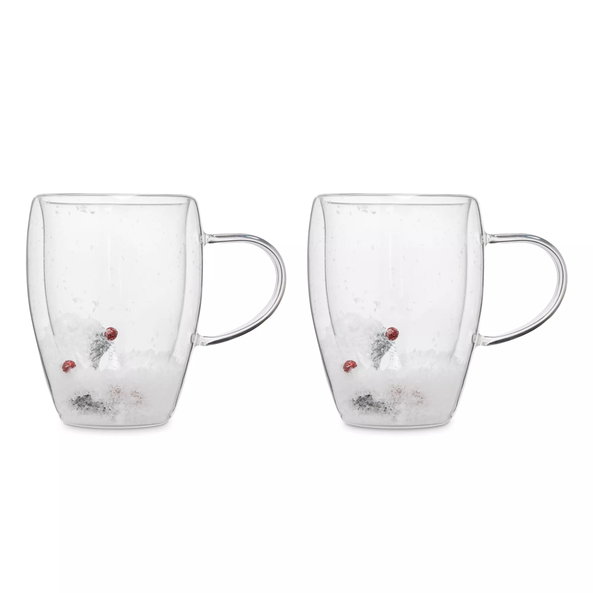 Набор кружек с двойными стенками Anna Lafarg ягодыветки 2 шт 350 мл 1399₽