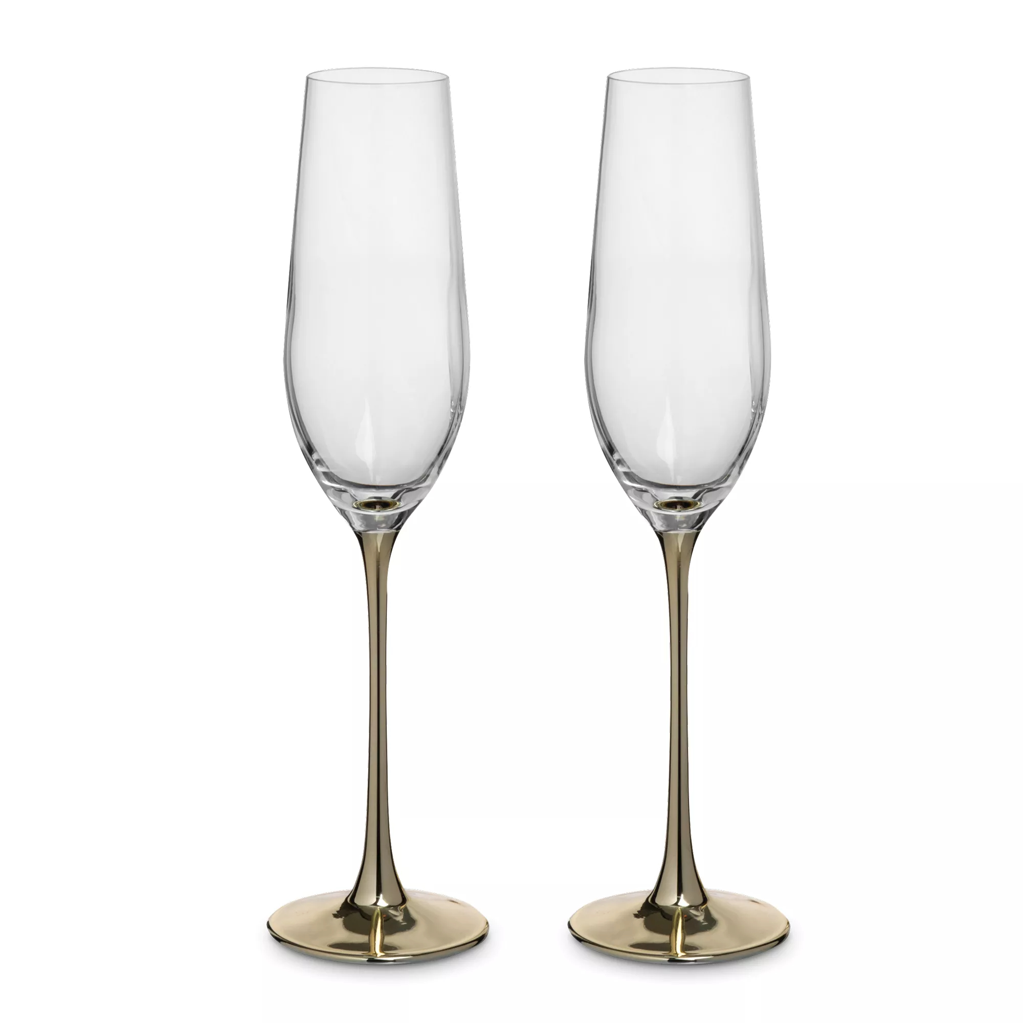 Набор бокалов для шампанского Anna Lafarg ravello 2 шт. 180 мл
