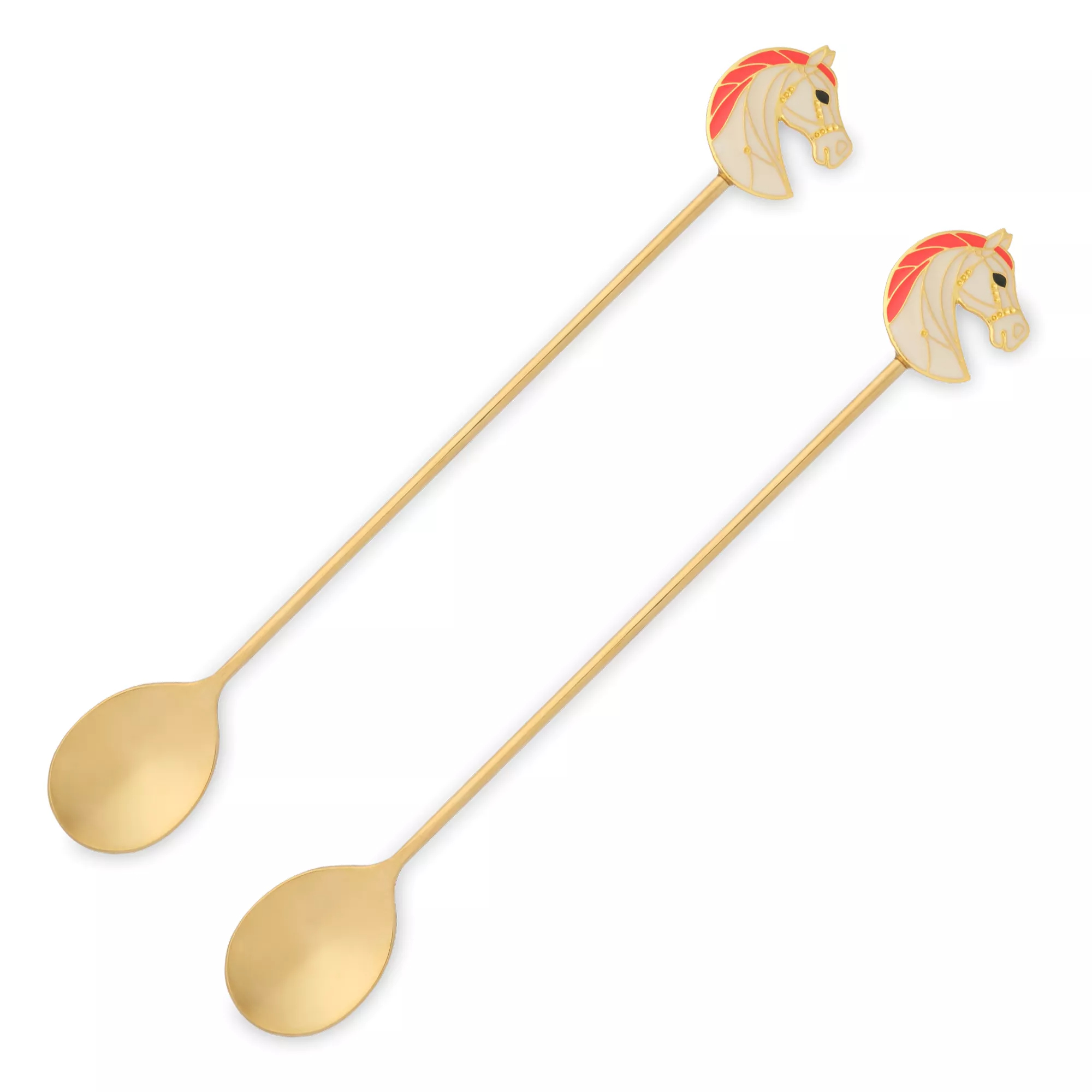 Набор ложек десертных Anna Lafarg конь 2 шт 20 см 999₽