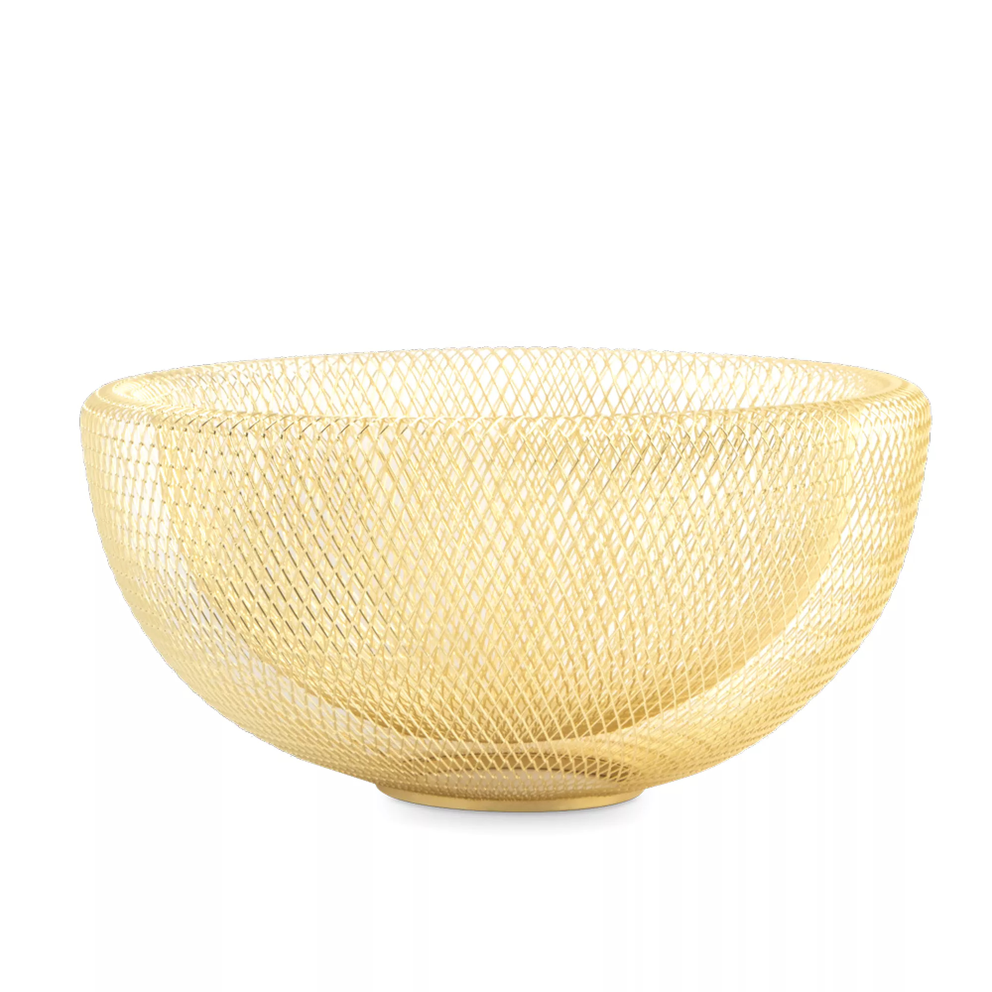 Корзина для фруктов Anna Lafarg grid 30х15 см золотистая 1599₽